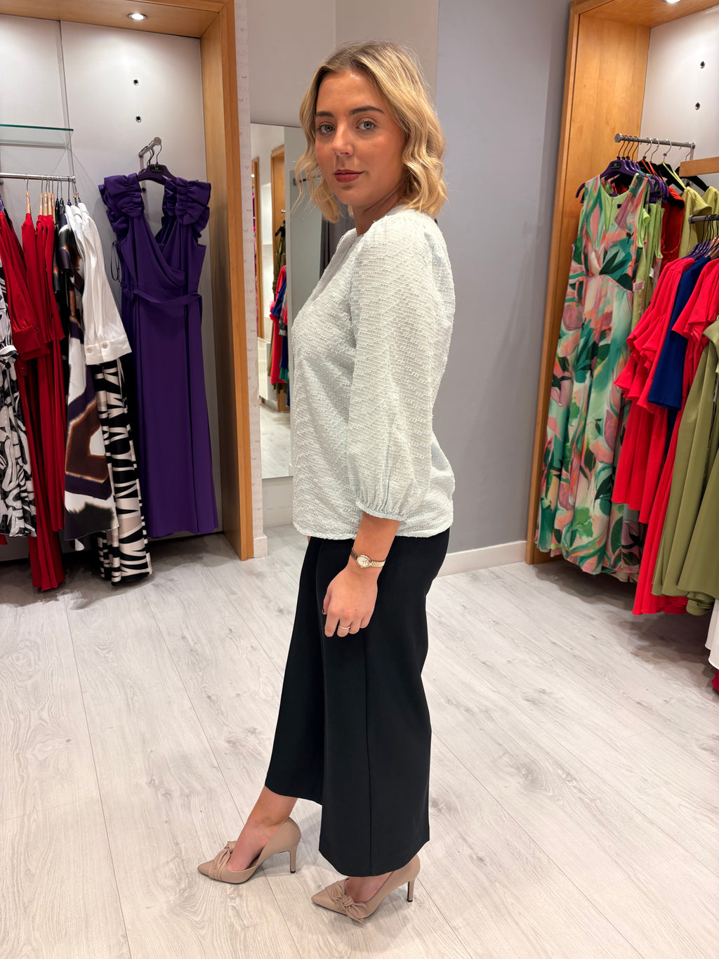Kaffe Blue Top