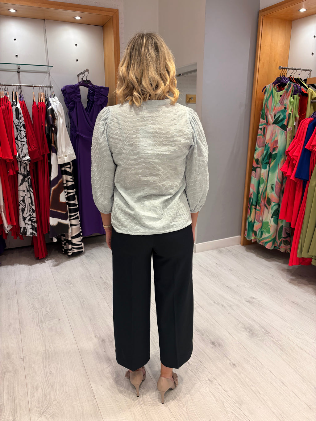Kaffe Blue Top