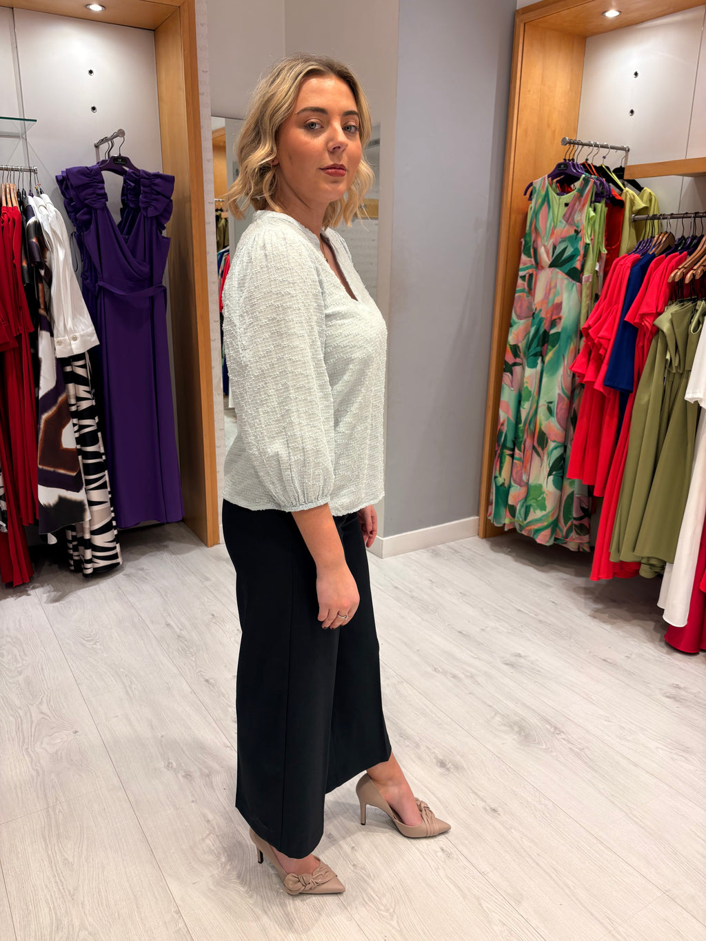 Kaffe Blue Top