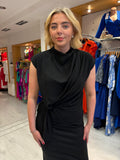 My Essential Black Knot Top