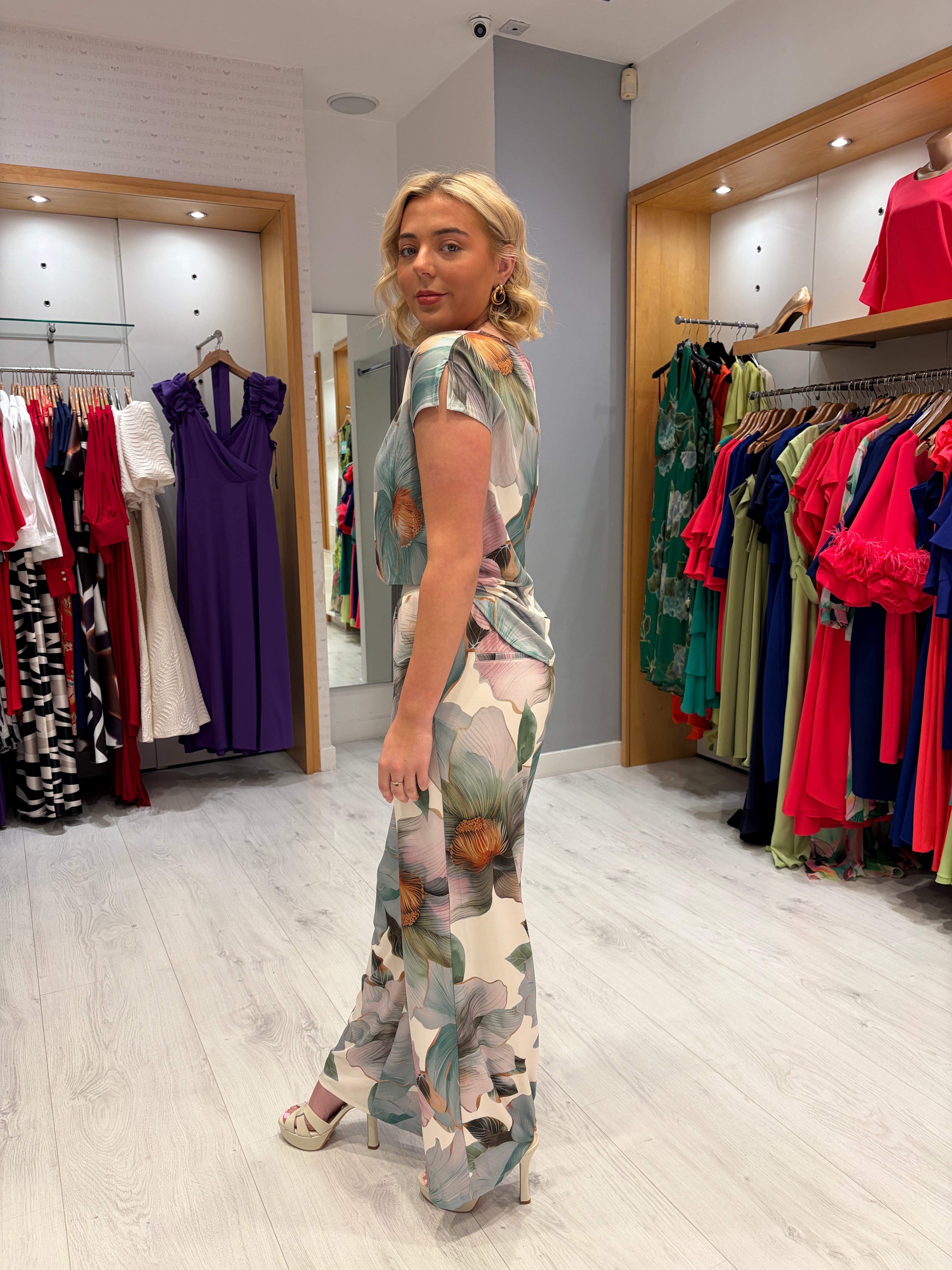 K Design Floral Jumpsuit