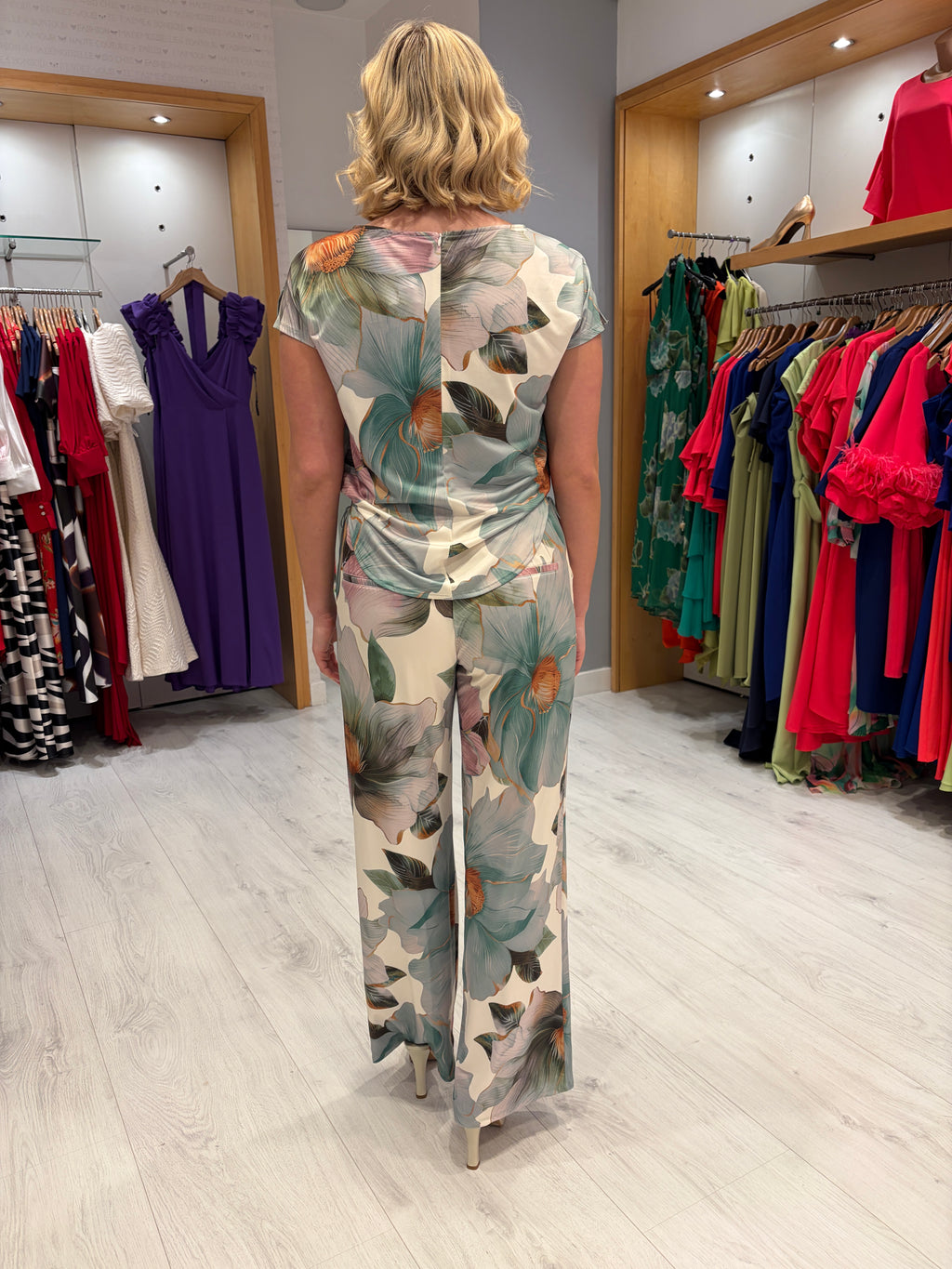 K Design Floral Jumpsuit