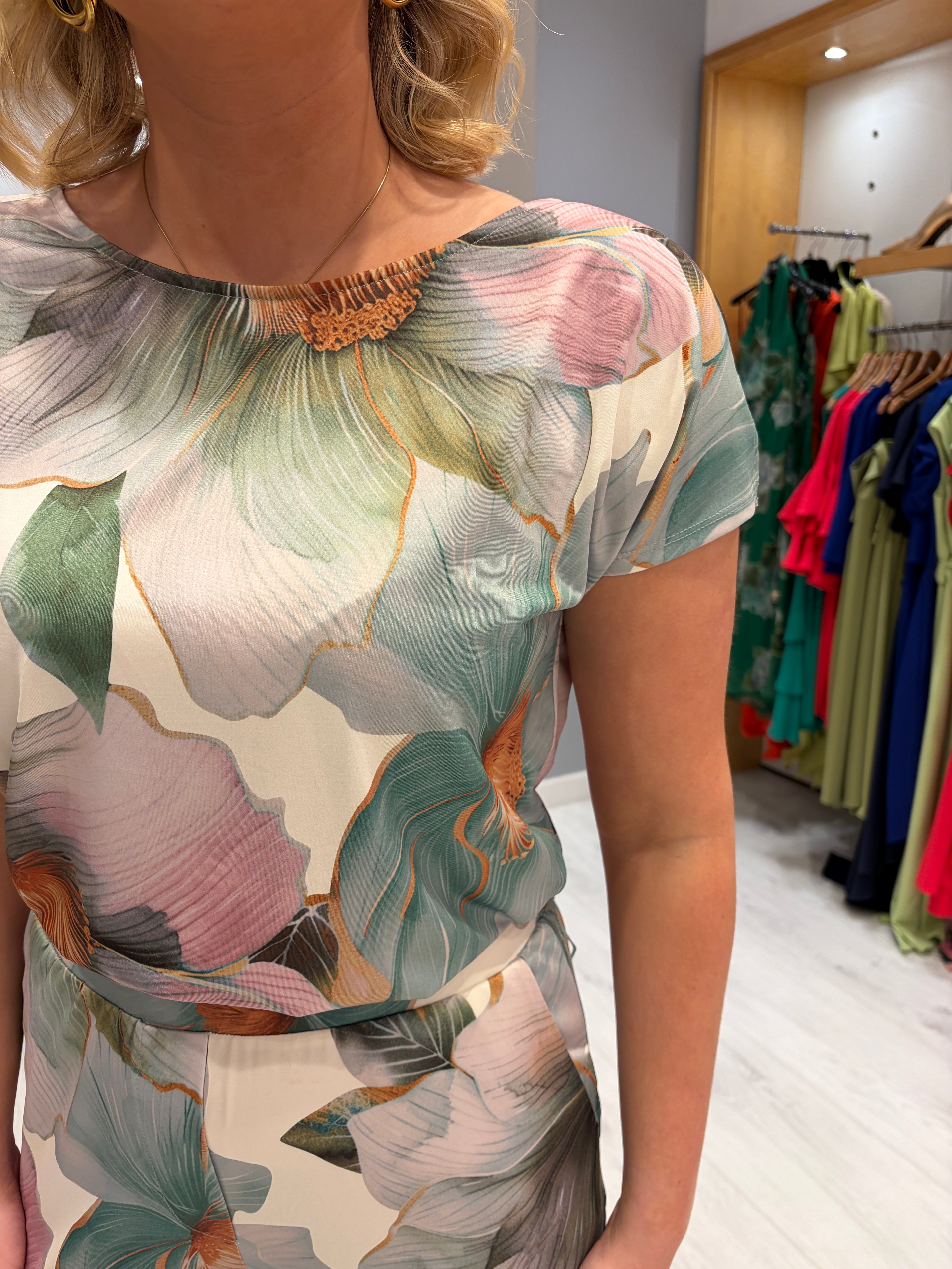 K Design Floral Jumpsuit