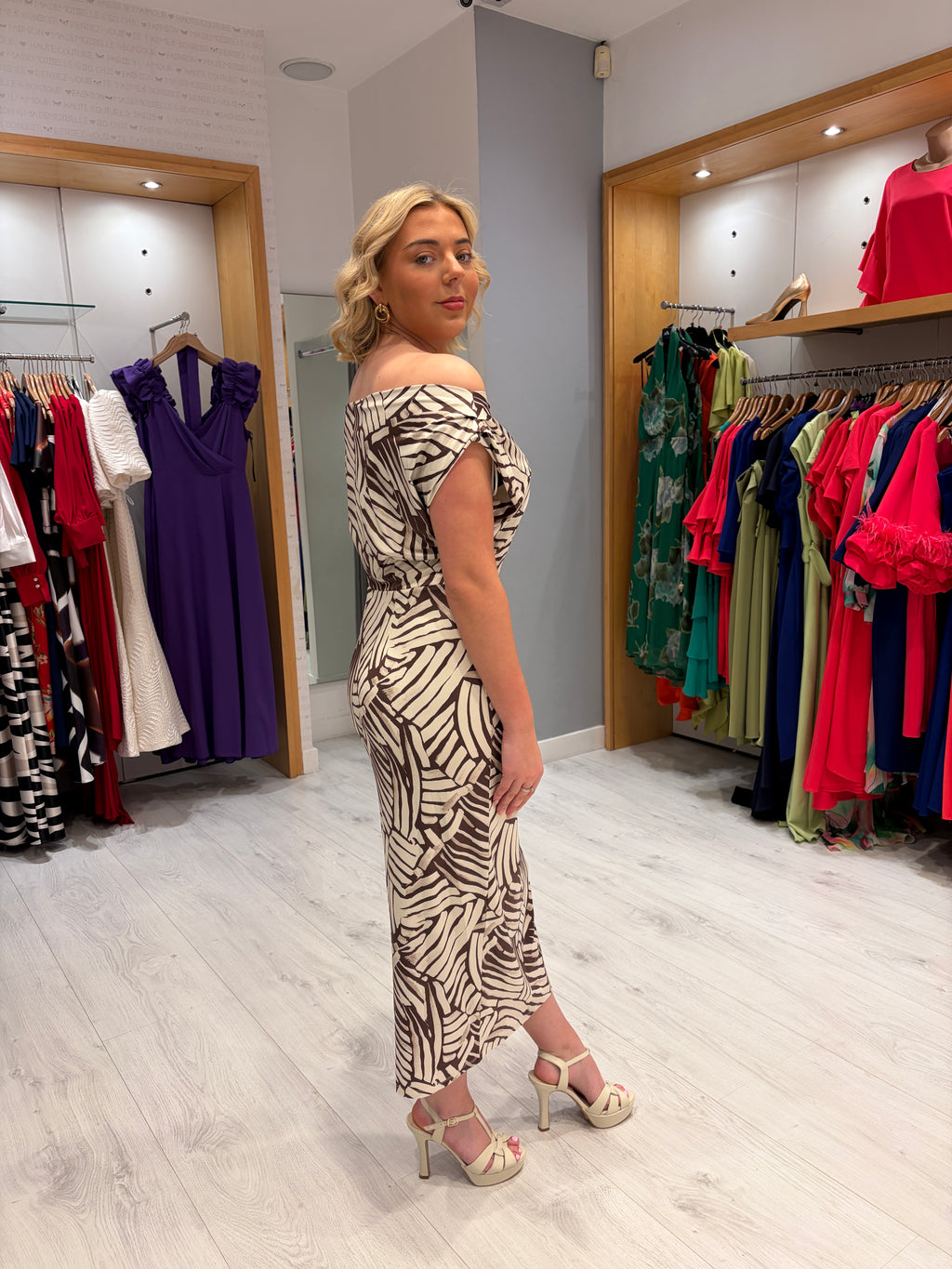 K Design Off Shoulder Dress