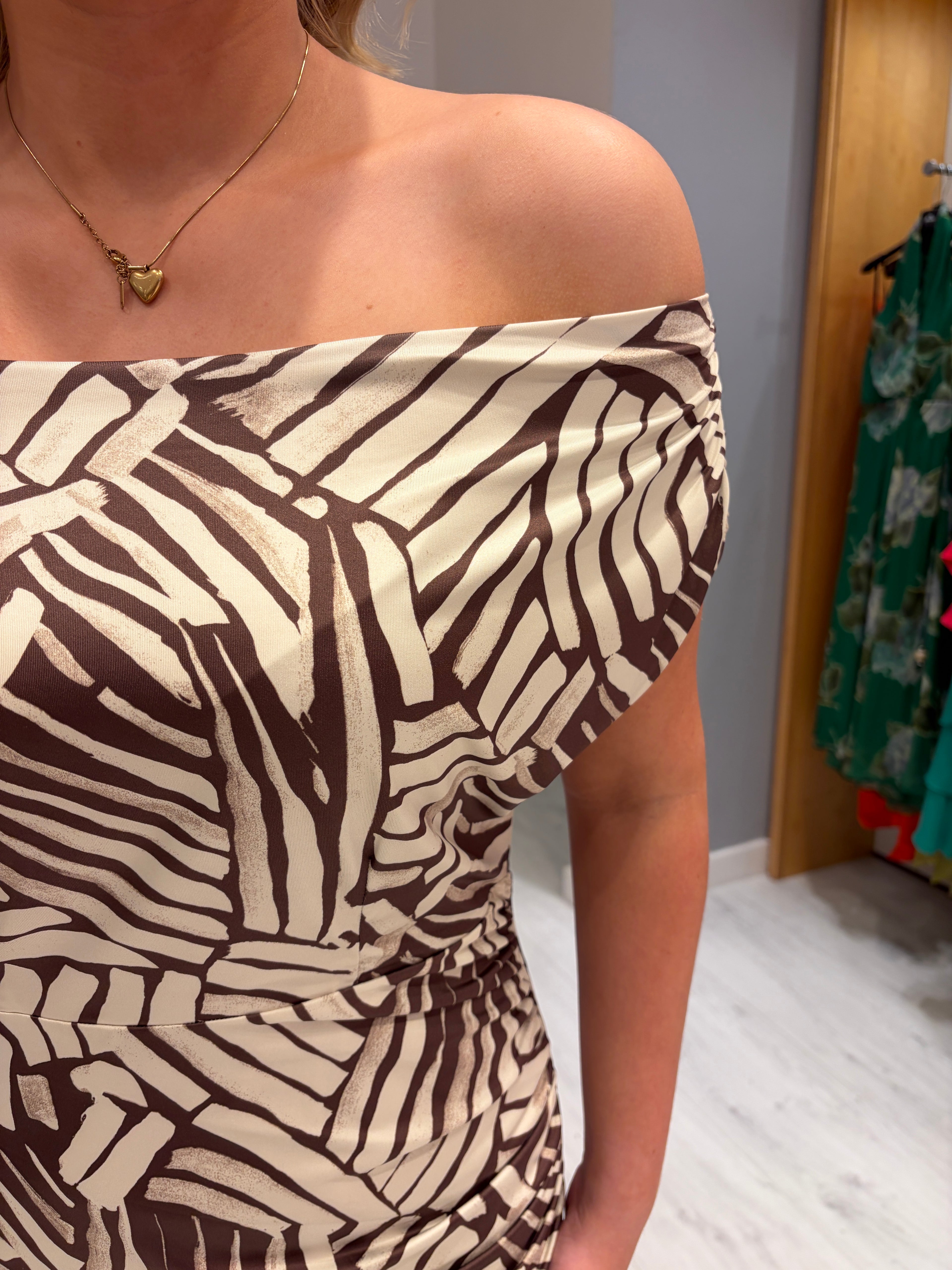 K Design Off Shoulder Dress