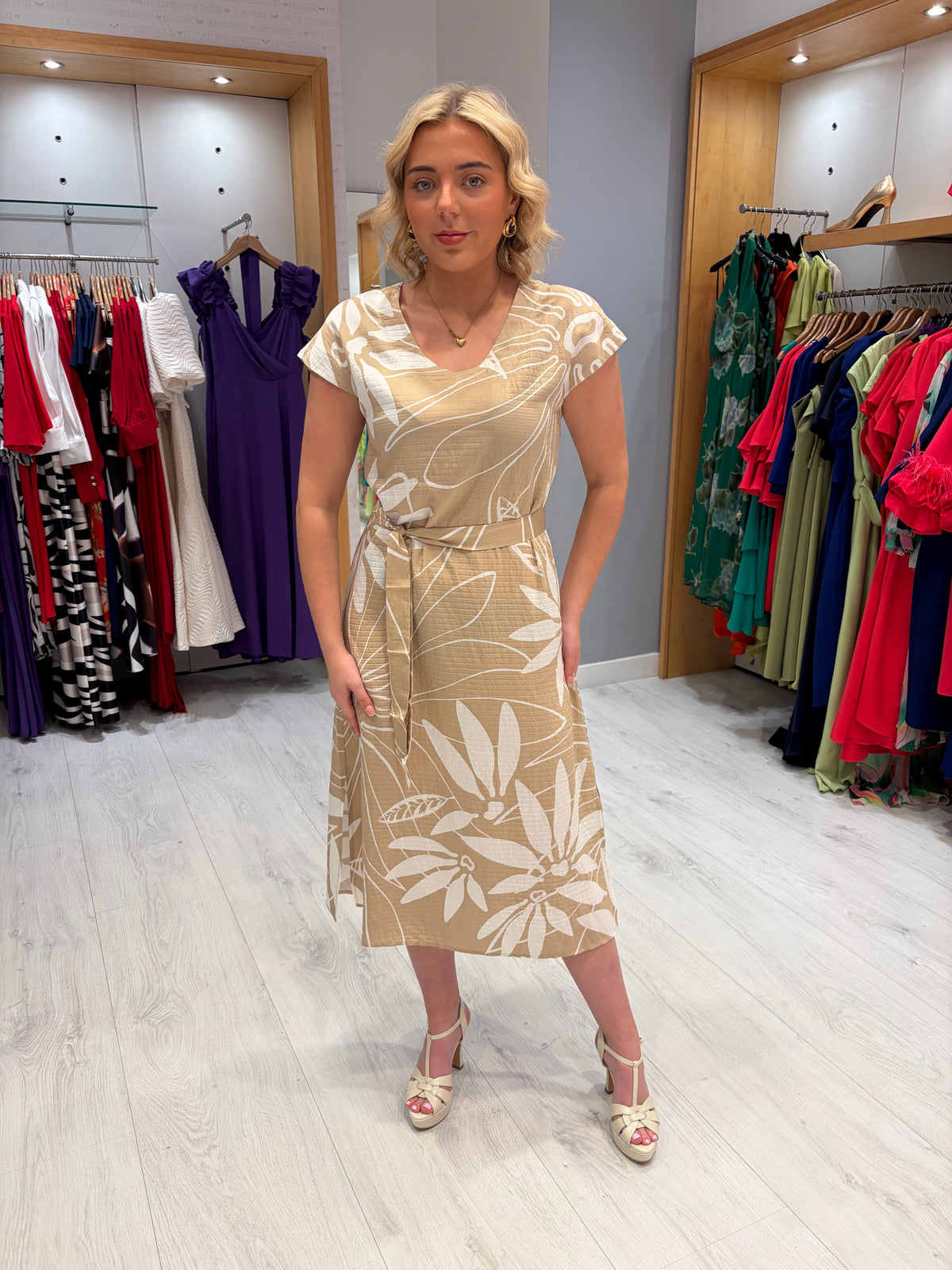 K Design Multi Maxi Belt Dress – Ruby Nu Boutique