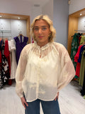 Smashed Lemon White Blouse
