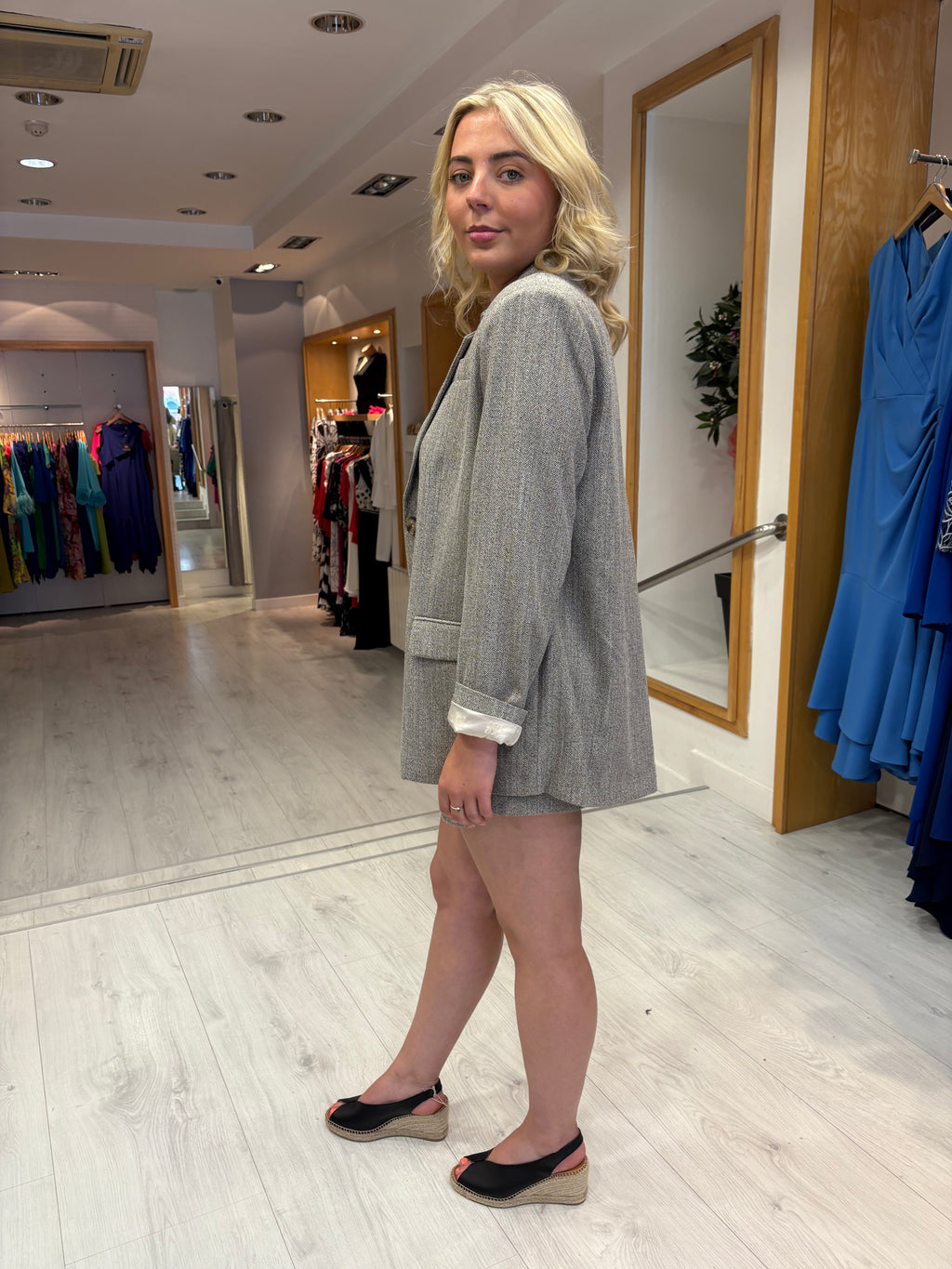 Karen By Simonsen Oatmeal Blazer