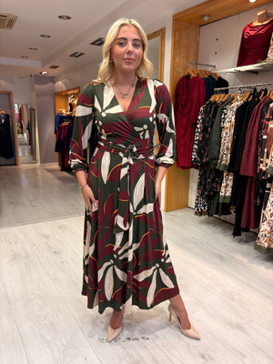 K Design Floral Style Maxi Dress