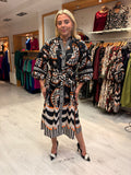 Emily Lovelock Print Midi Dress