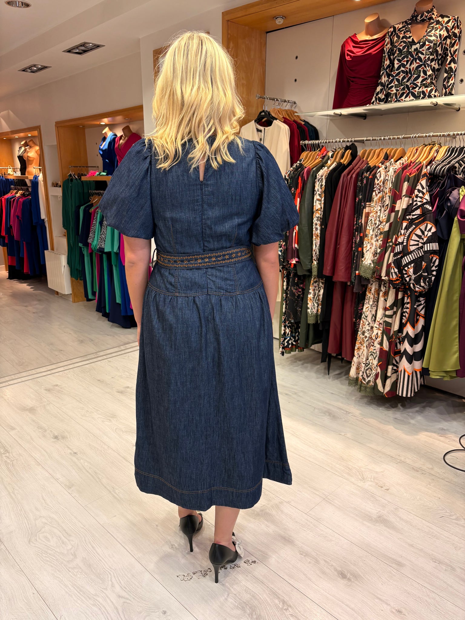 Emily Lovelock Denim Dress