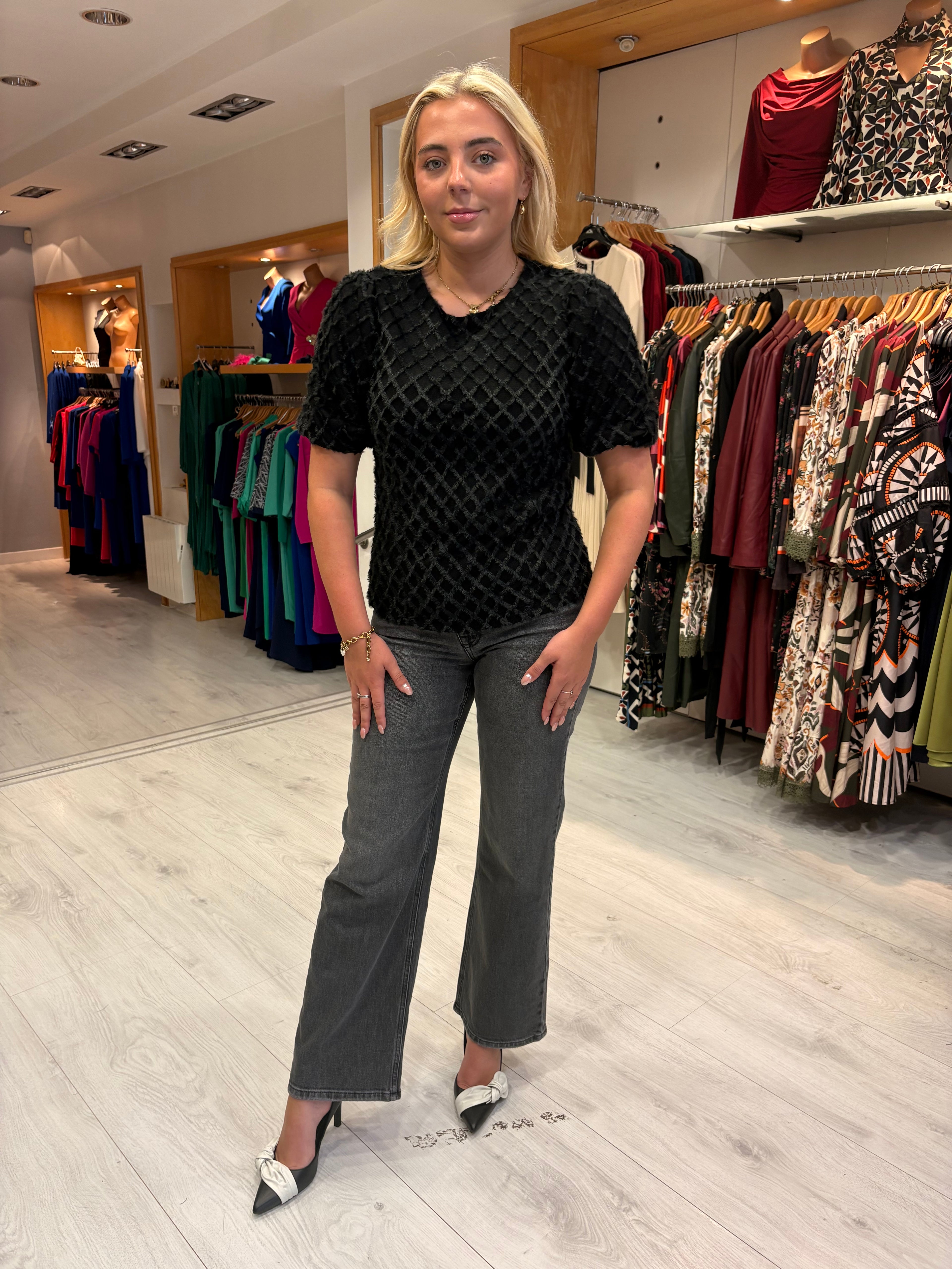 My Essential Wardrobe Dark Grey Jeans