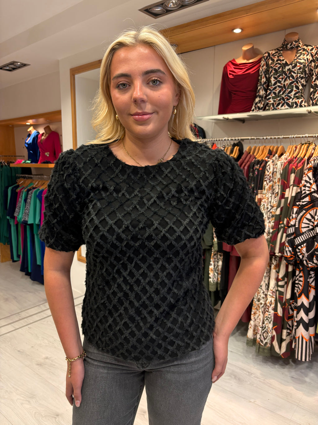 This Girls Curiosity Black Top
