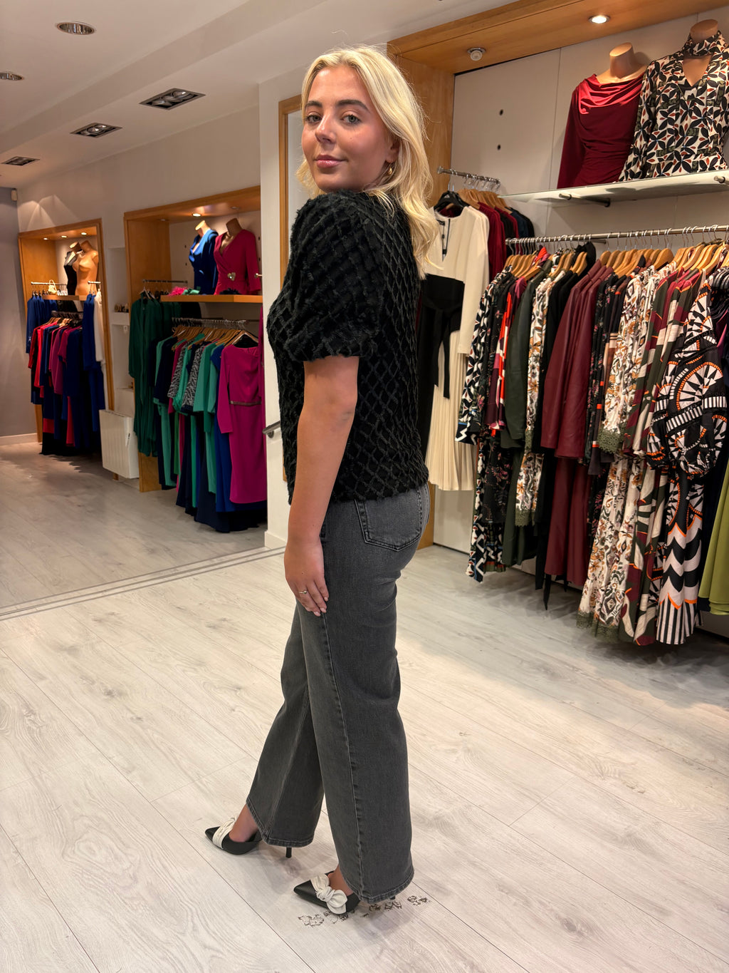 My Essential Wardrobe Dark Grey Jeans