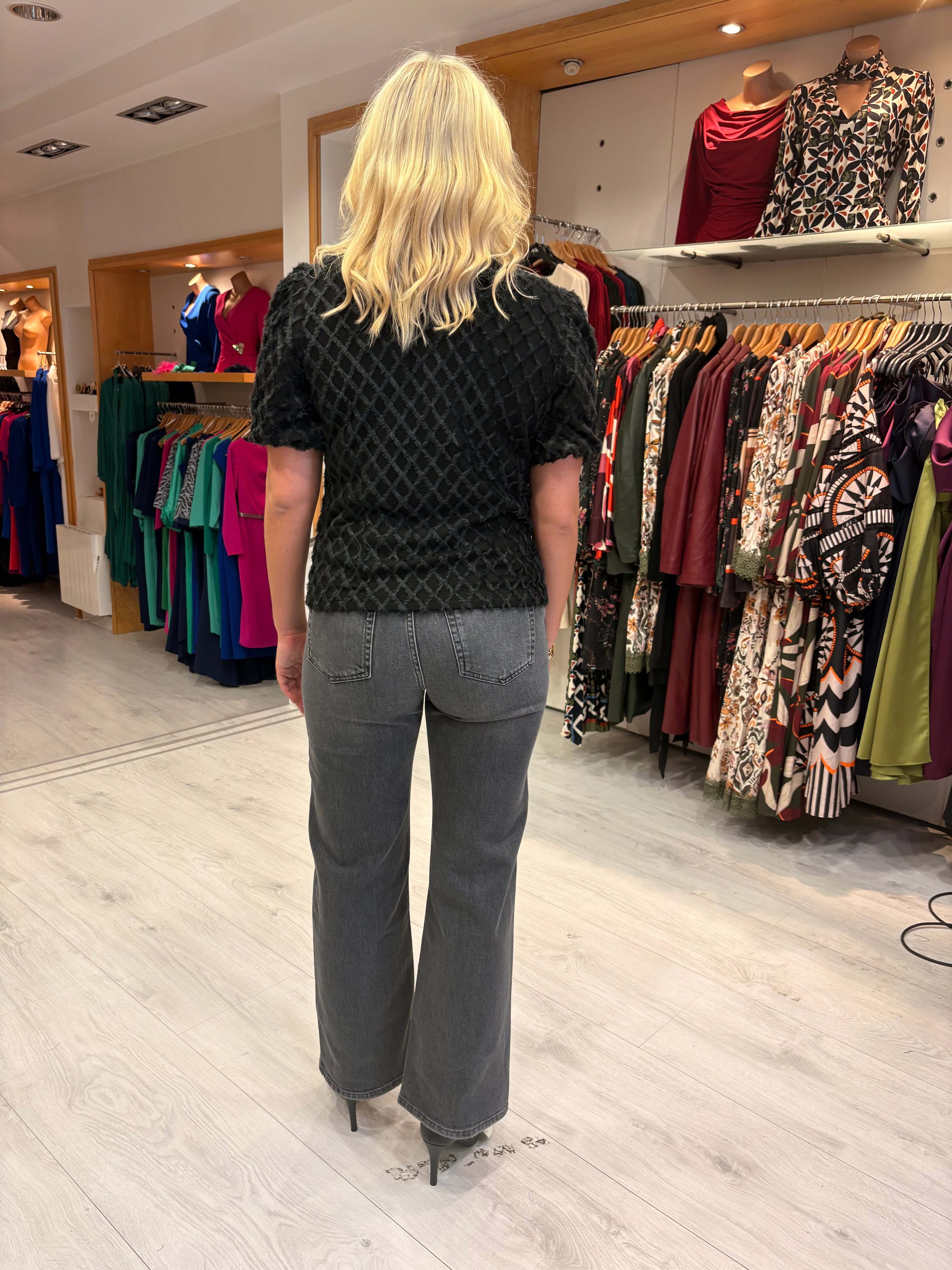 My Essential Wardrobe Dark Grey Jeans