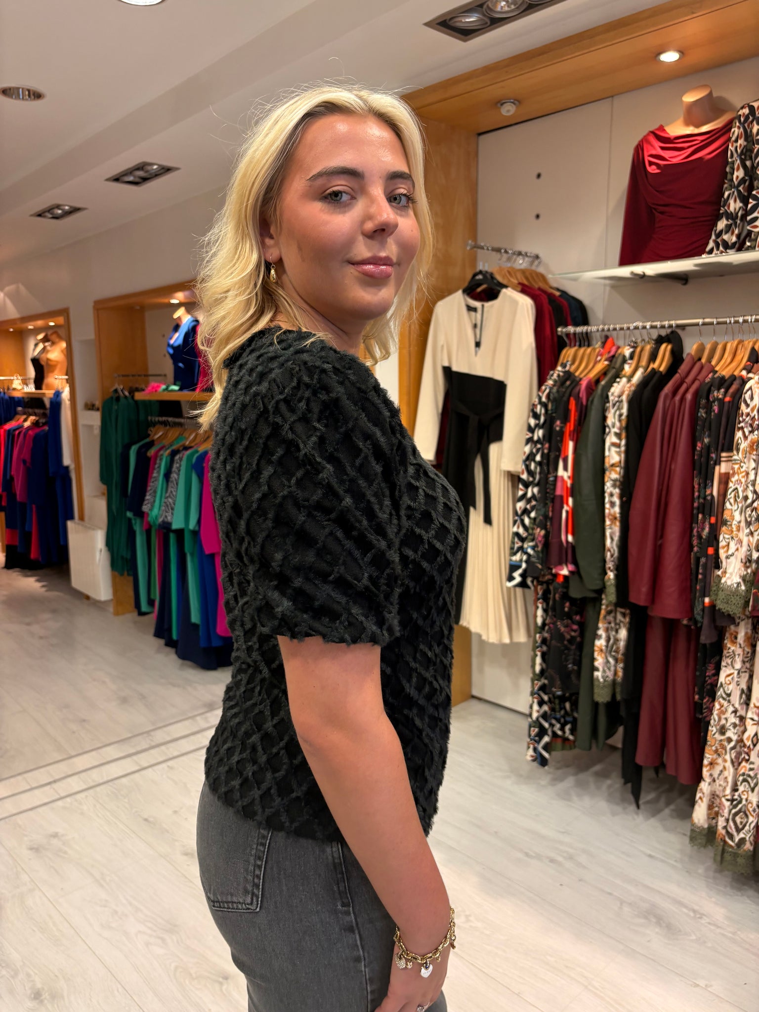 This Girls Curiosity Black Top