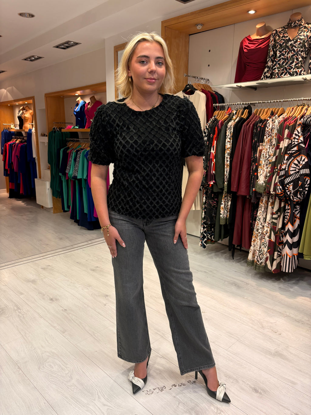 My Essential Wardrobe Dark Grey Jeans