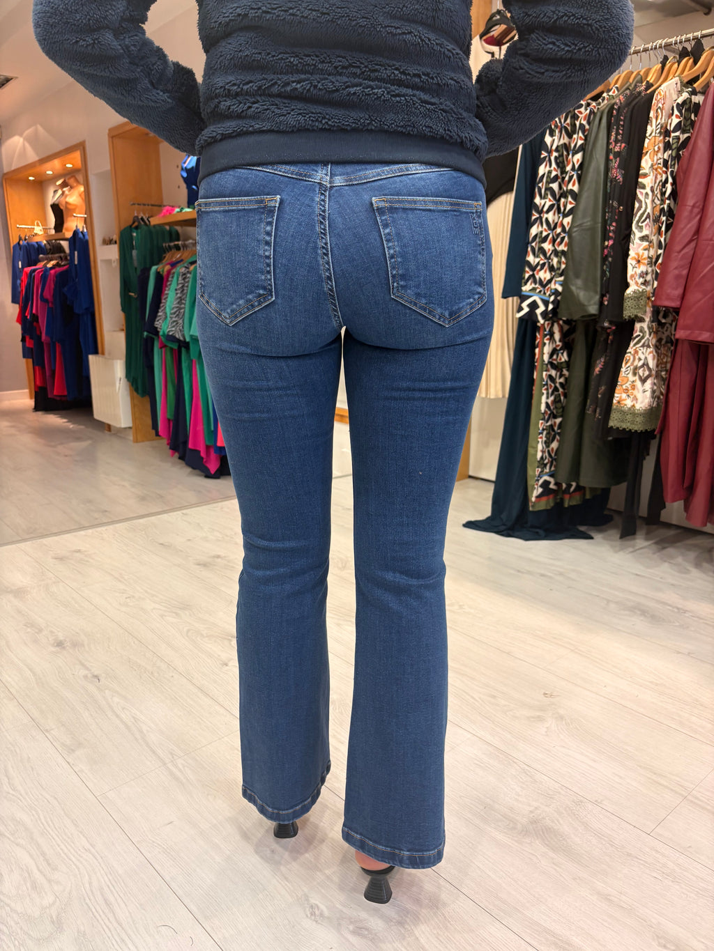 My Essential Wardrobe Blue Bootcut Jeans