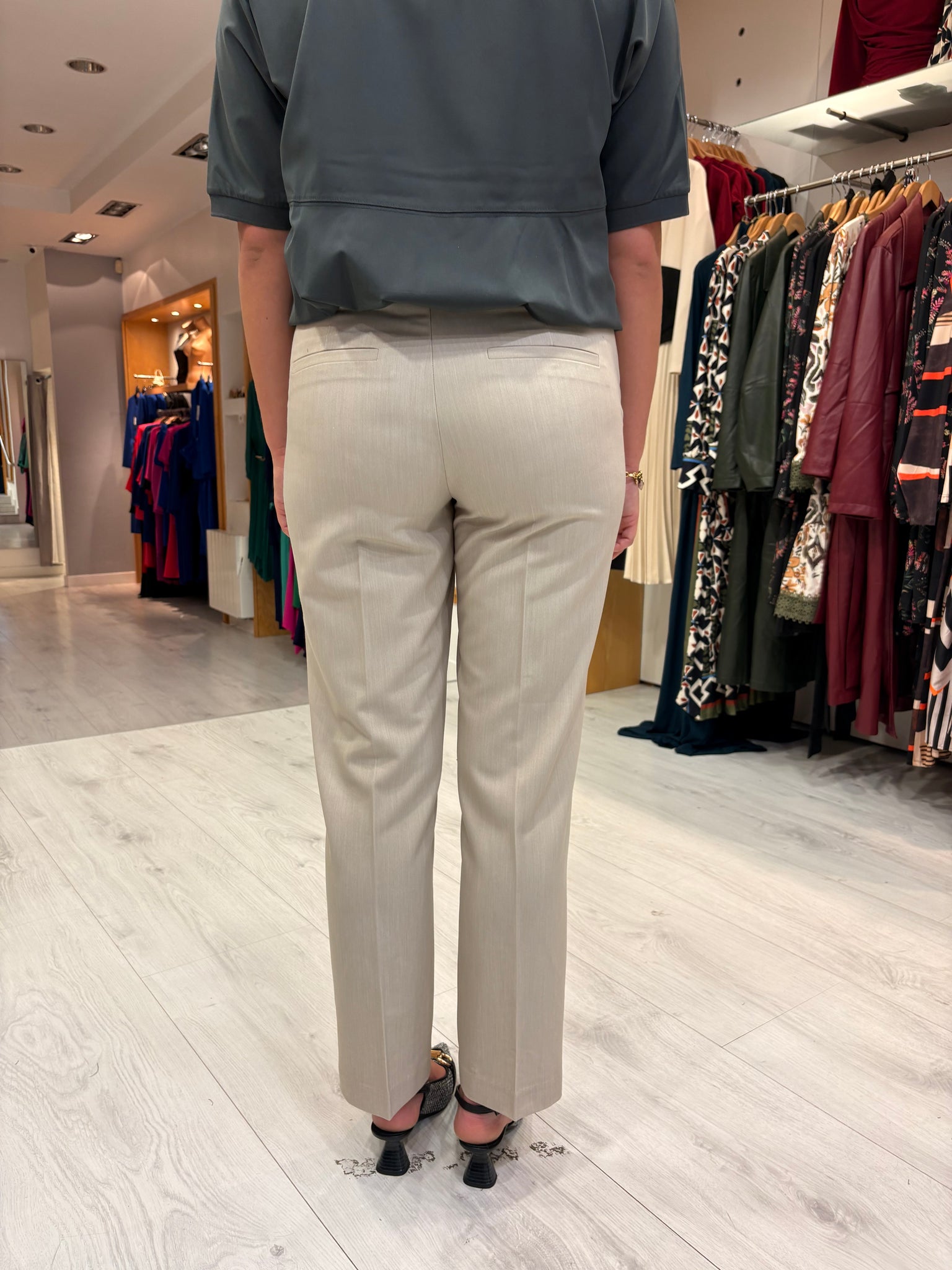 Kaffe Feather Sakura Zip Trousers