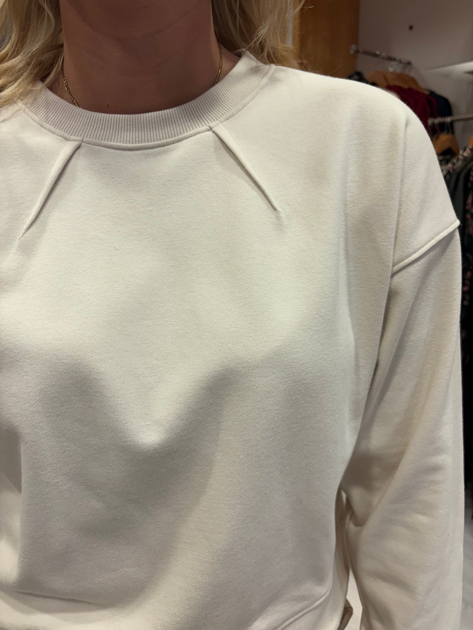 Yaya Cream Sweater