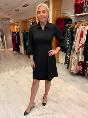 Kaffe Black Shirt Dress