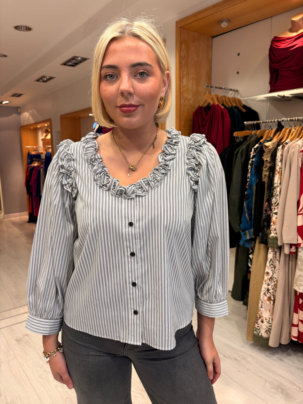 Karen By Simonsen Stripe Shirt