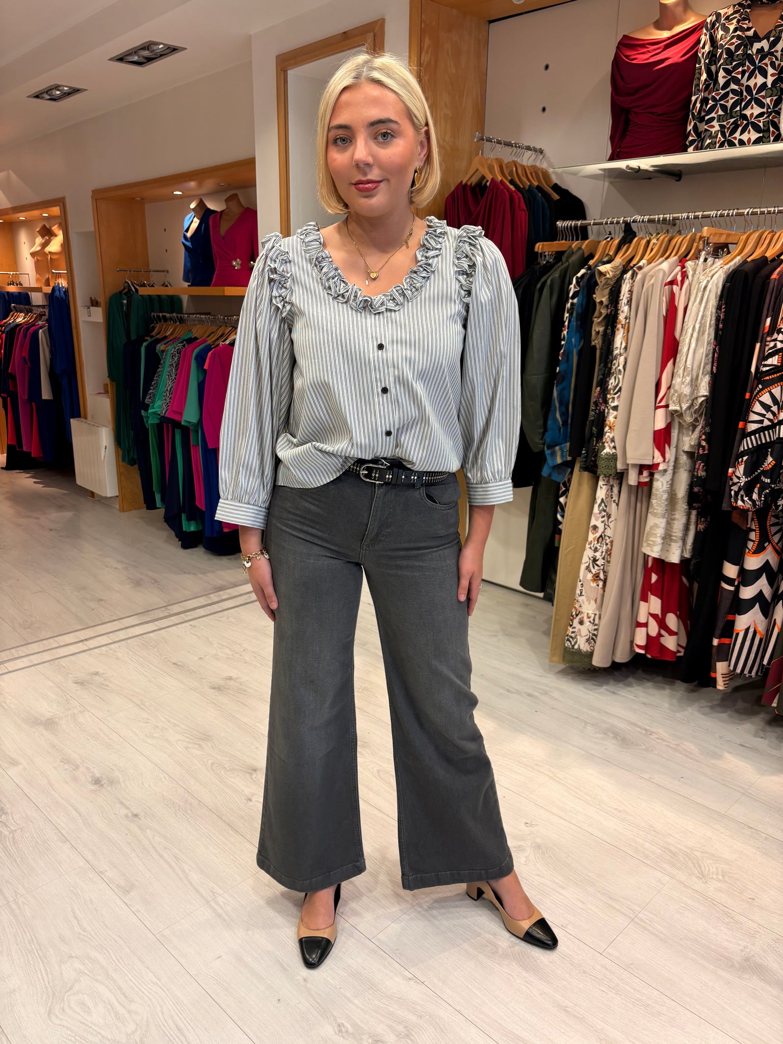 Karen By Simonsen Stripe Shirt