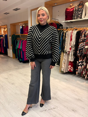 Karen By Simonsen chevron sweater