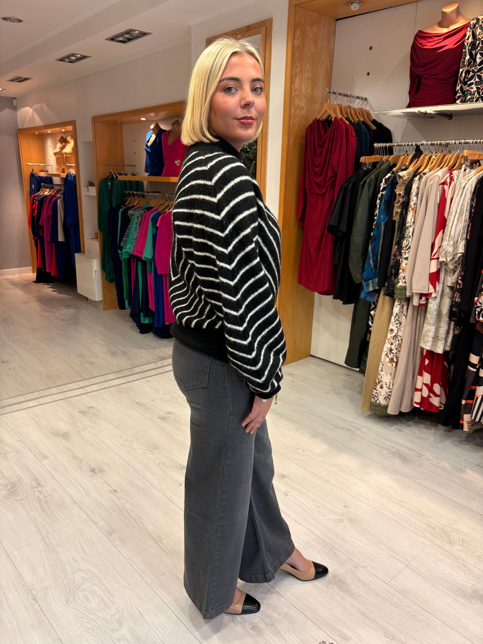 Karen By Simonsen chevron sweater