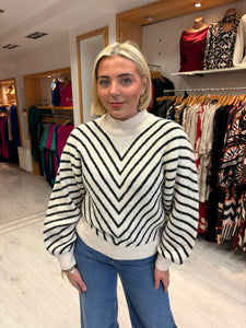 Karen By Simonsen chevron sweater