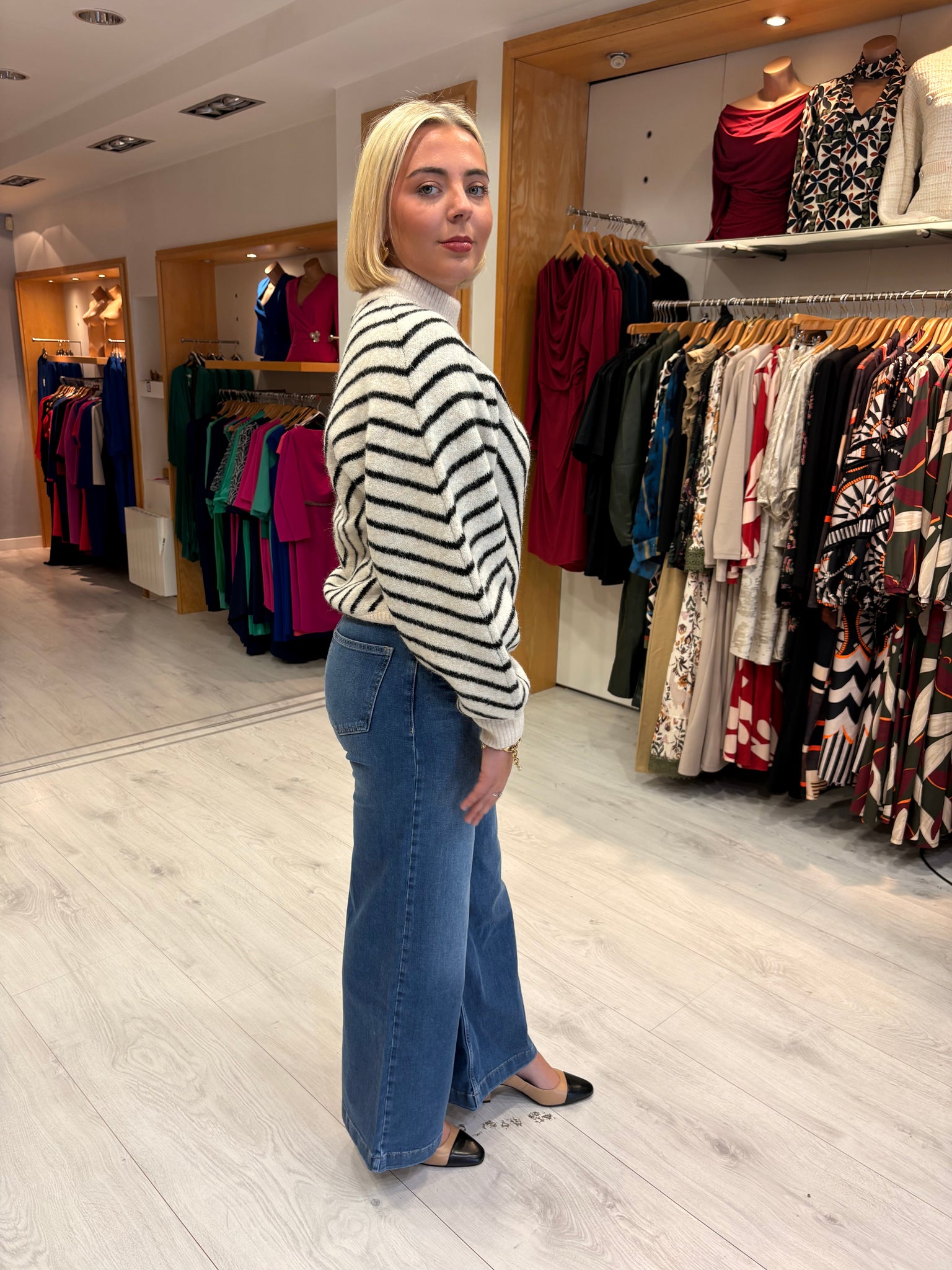 Karen By Simonsen chevron sweater