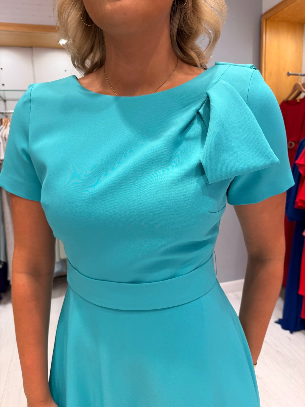 Casting Turquoise Dress