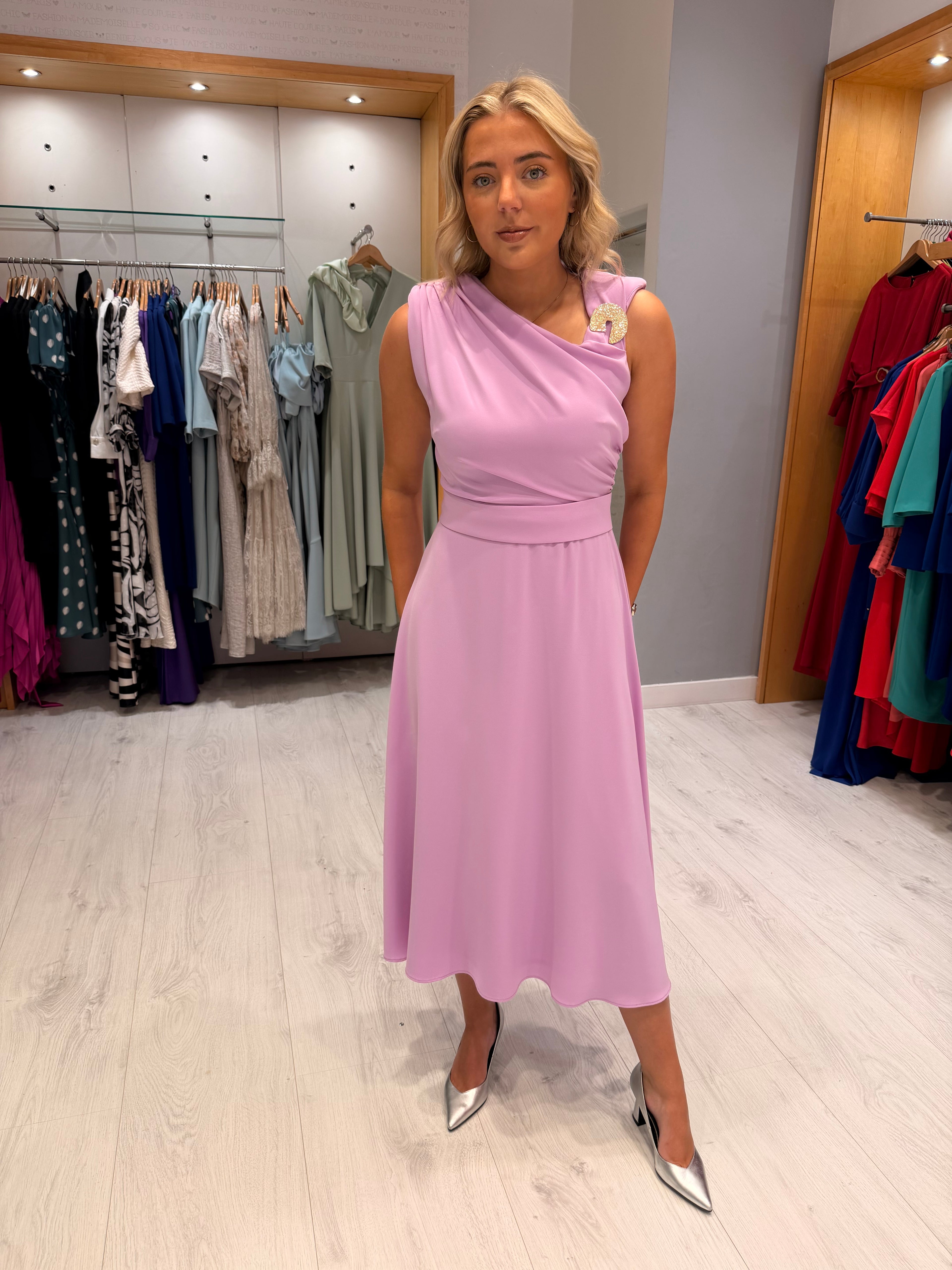 Rolemode Lilac Midi Dress