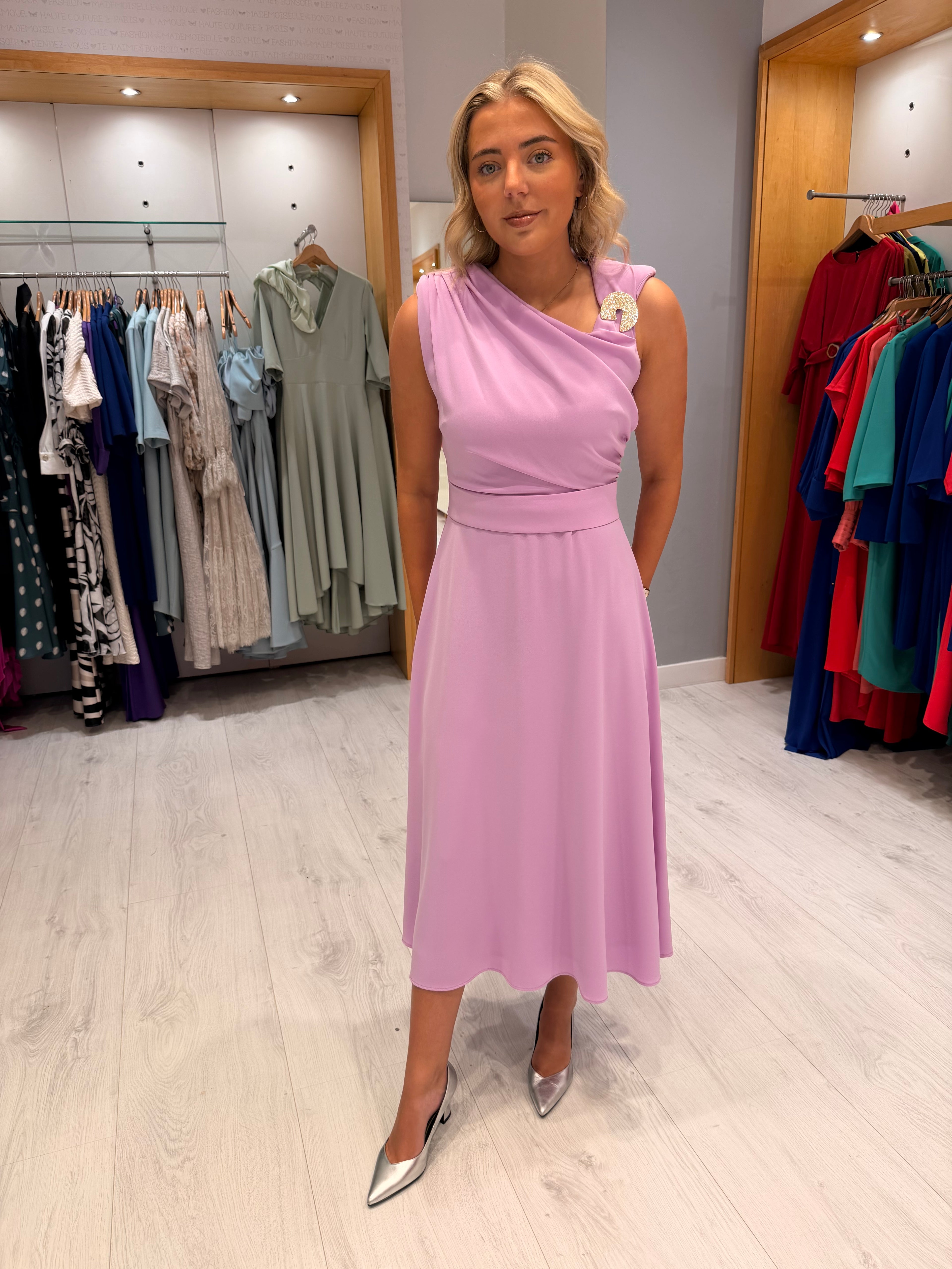 Rolemode Lilac Midi Dress