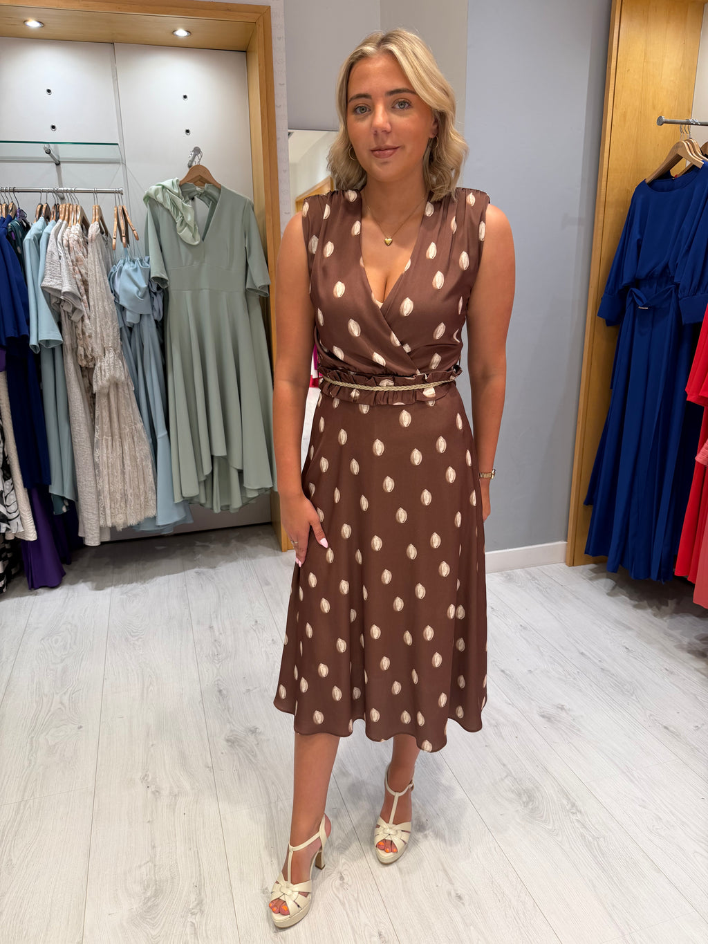 Rolemode Polka Dot Dress