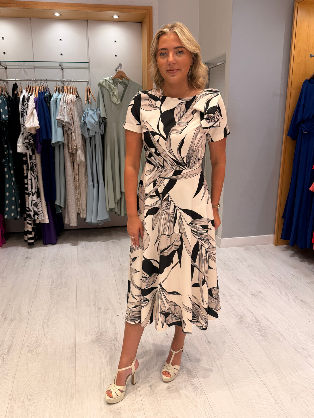 Casting Midi Dress