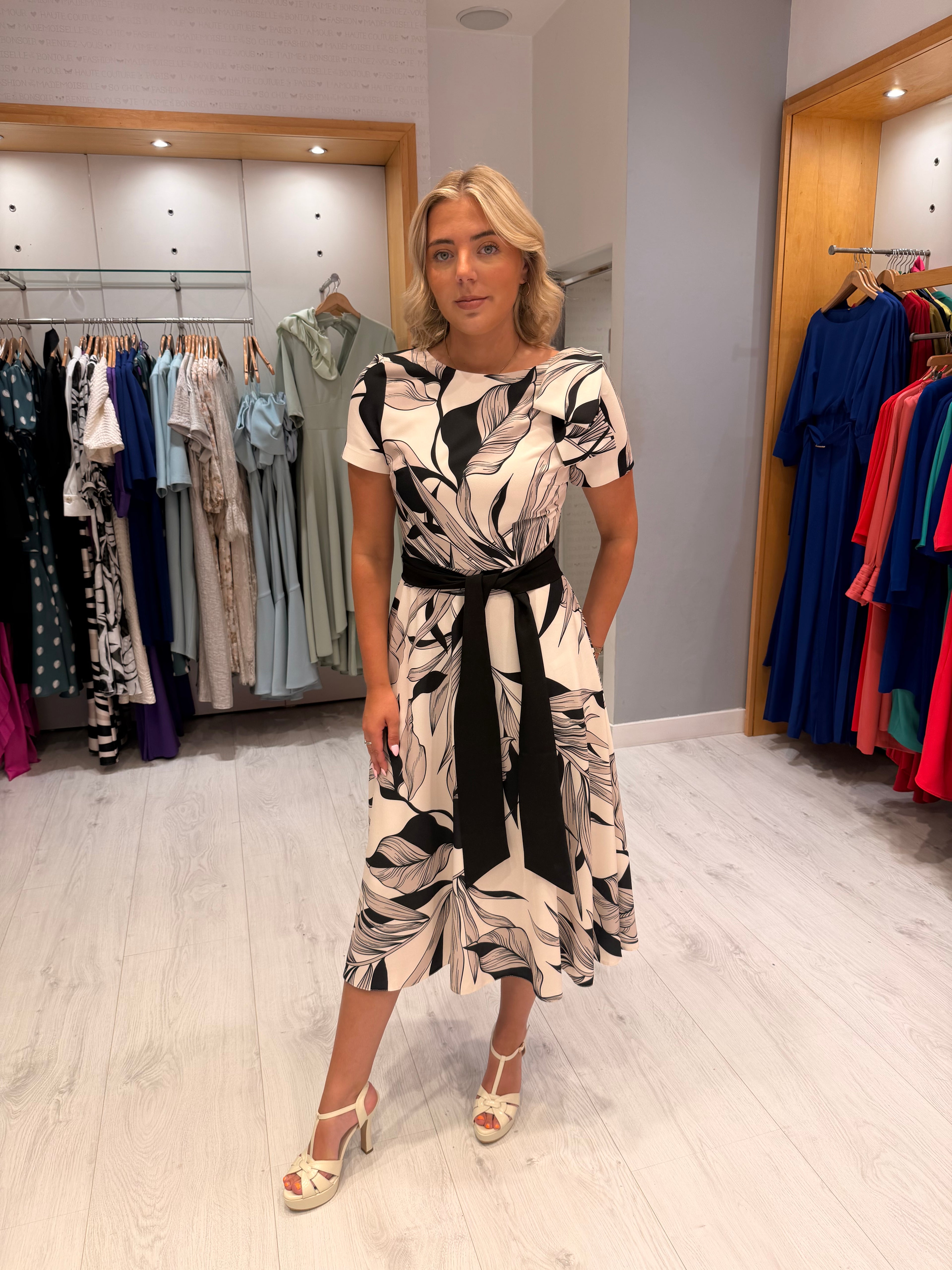 Casting Midi Dress