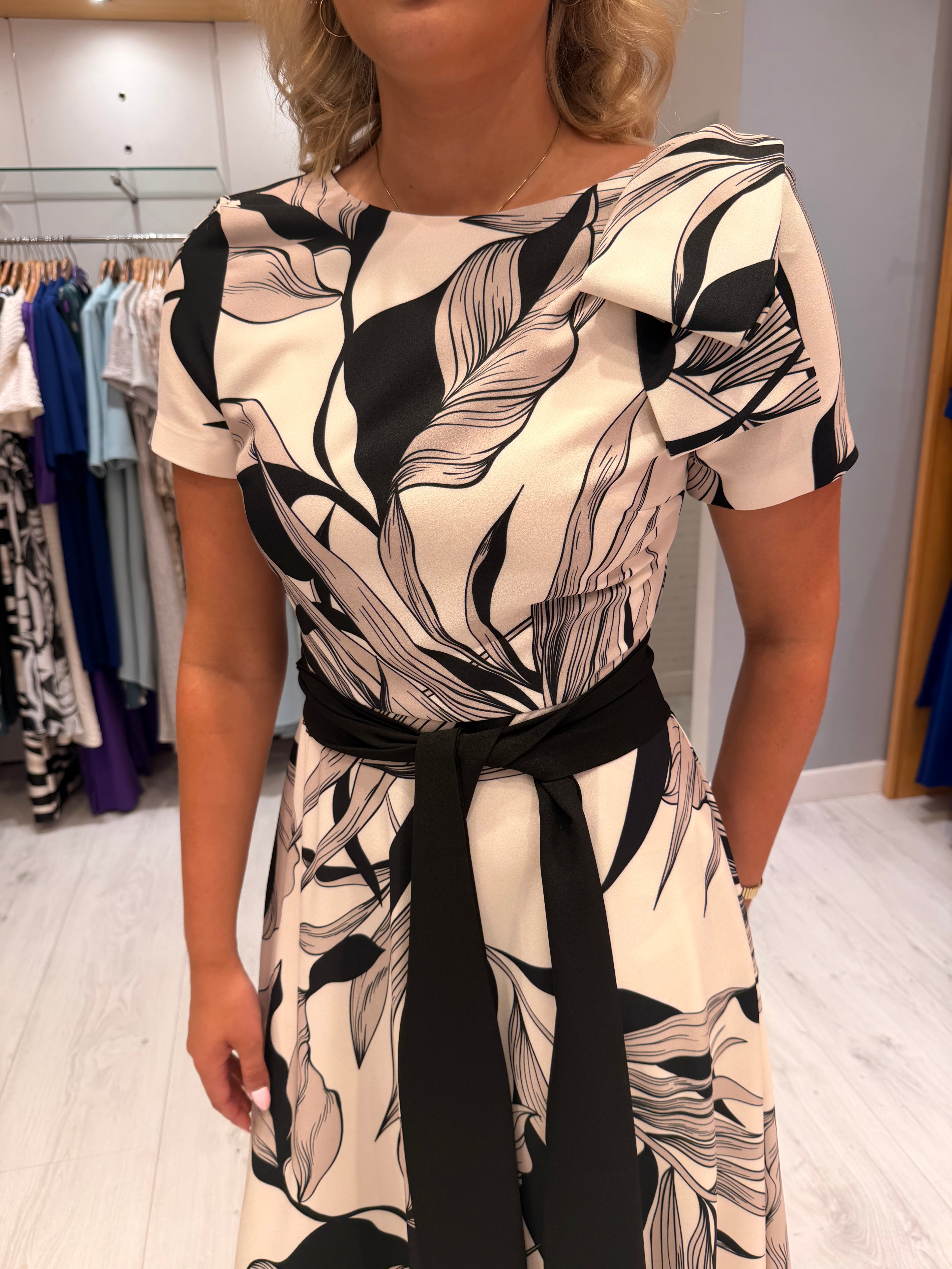 Casting Midi Dress