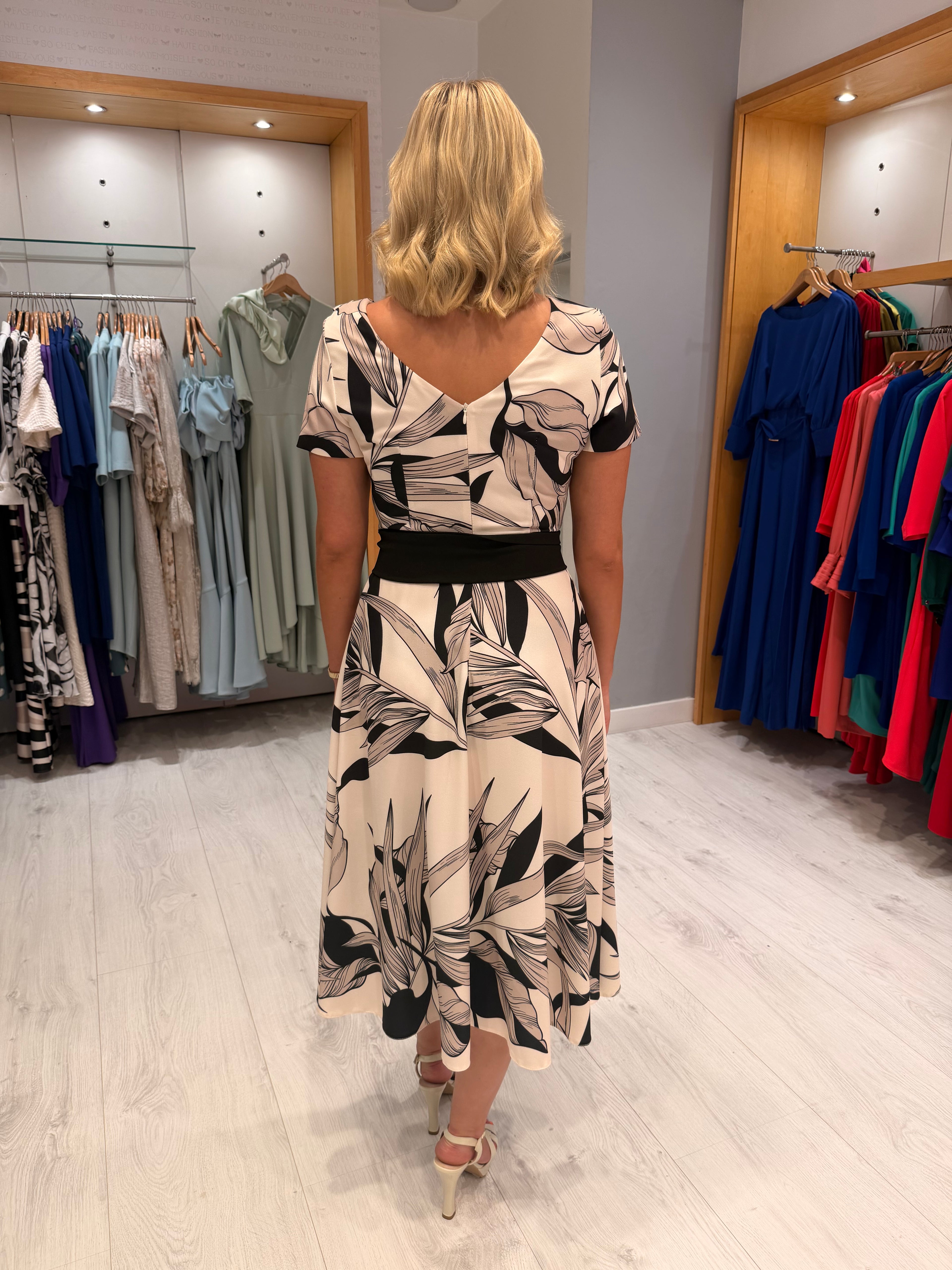 Casting Midi Dress