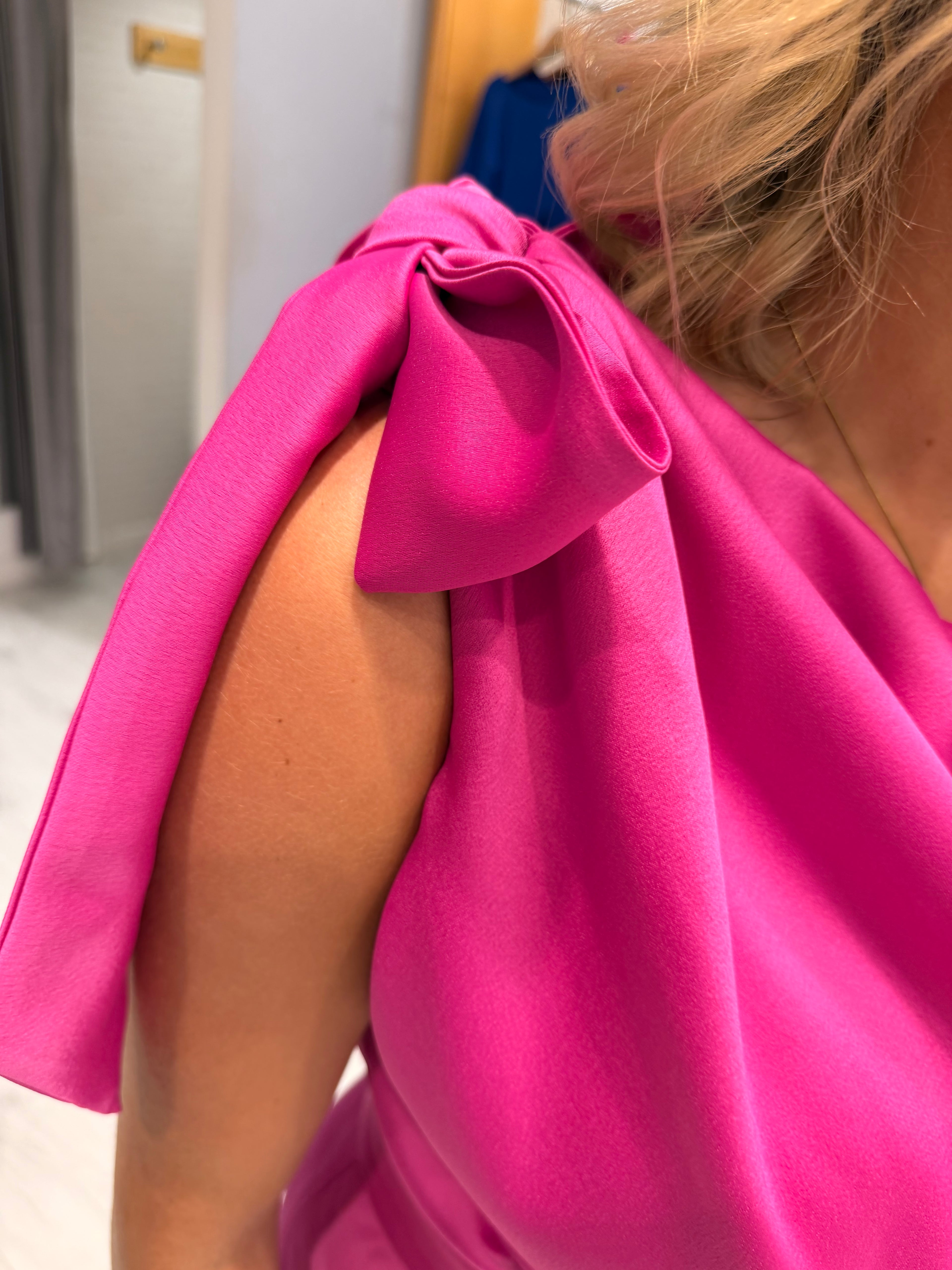 Kevan Jon Fuschia Dress