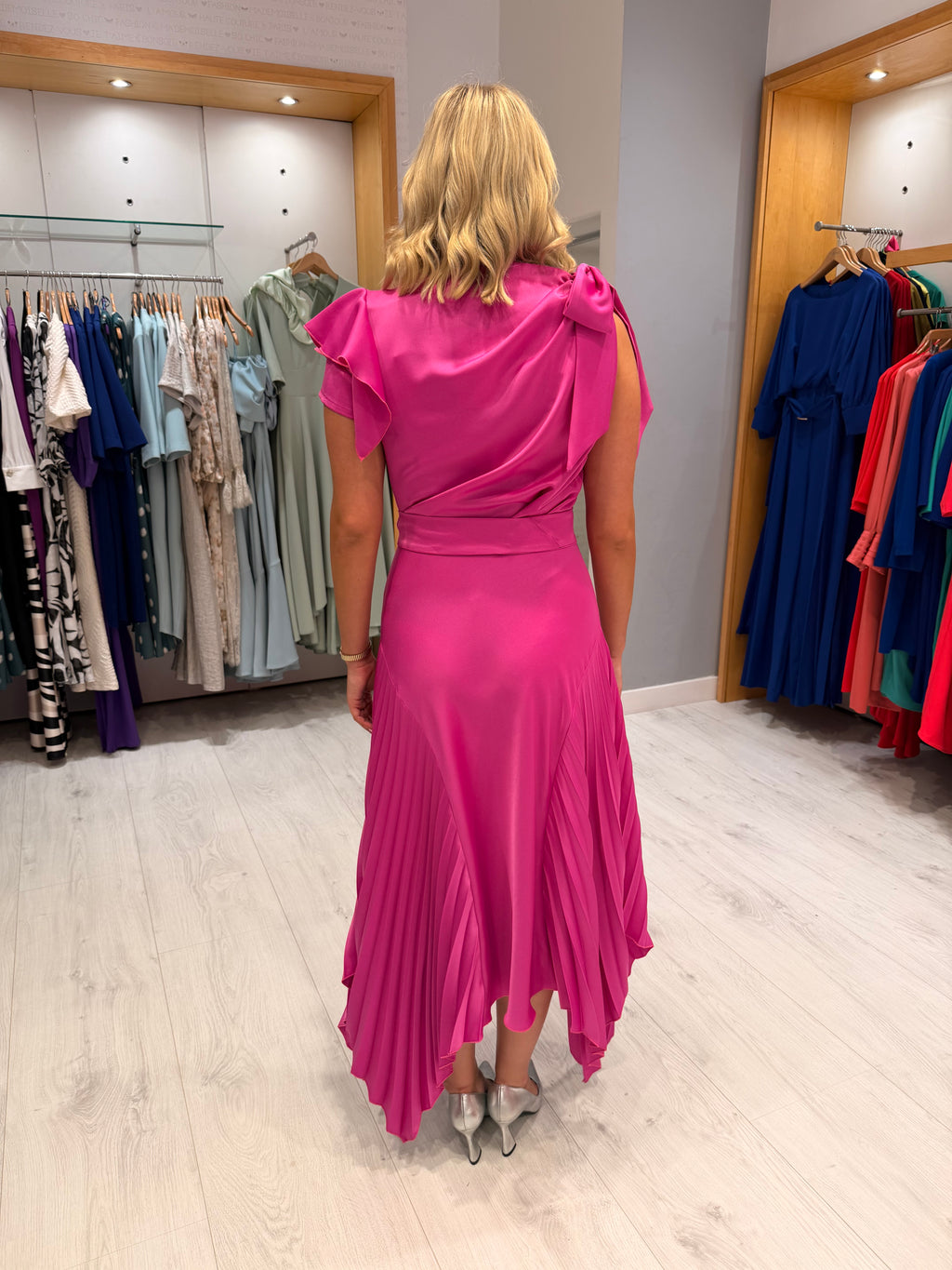 Kevan Jon Fuschia Dress