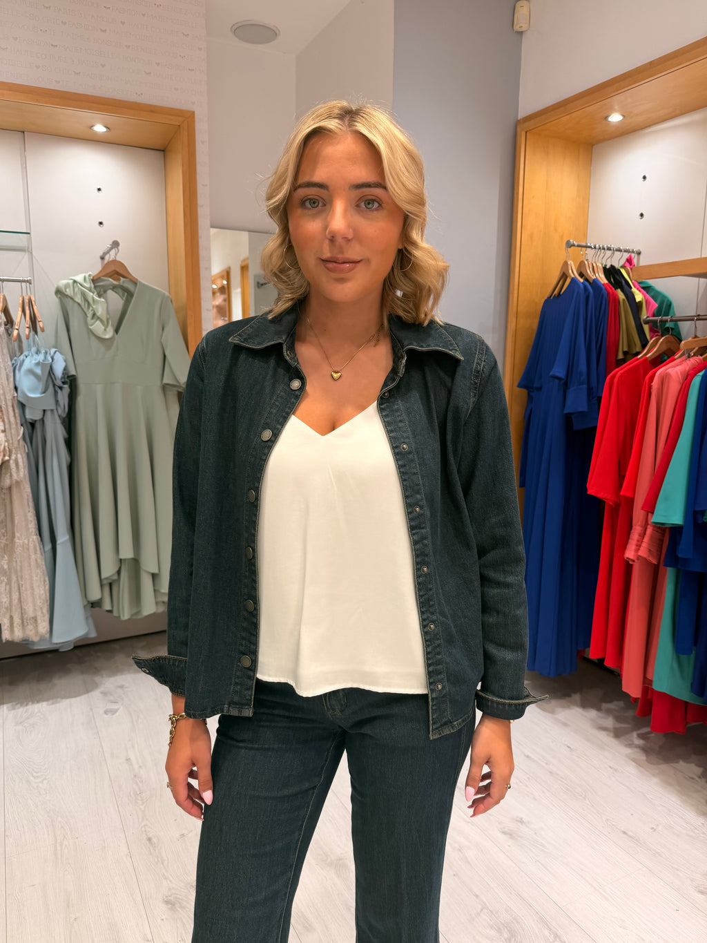 My Essential Wardrobe Denim Shirt Jacket