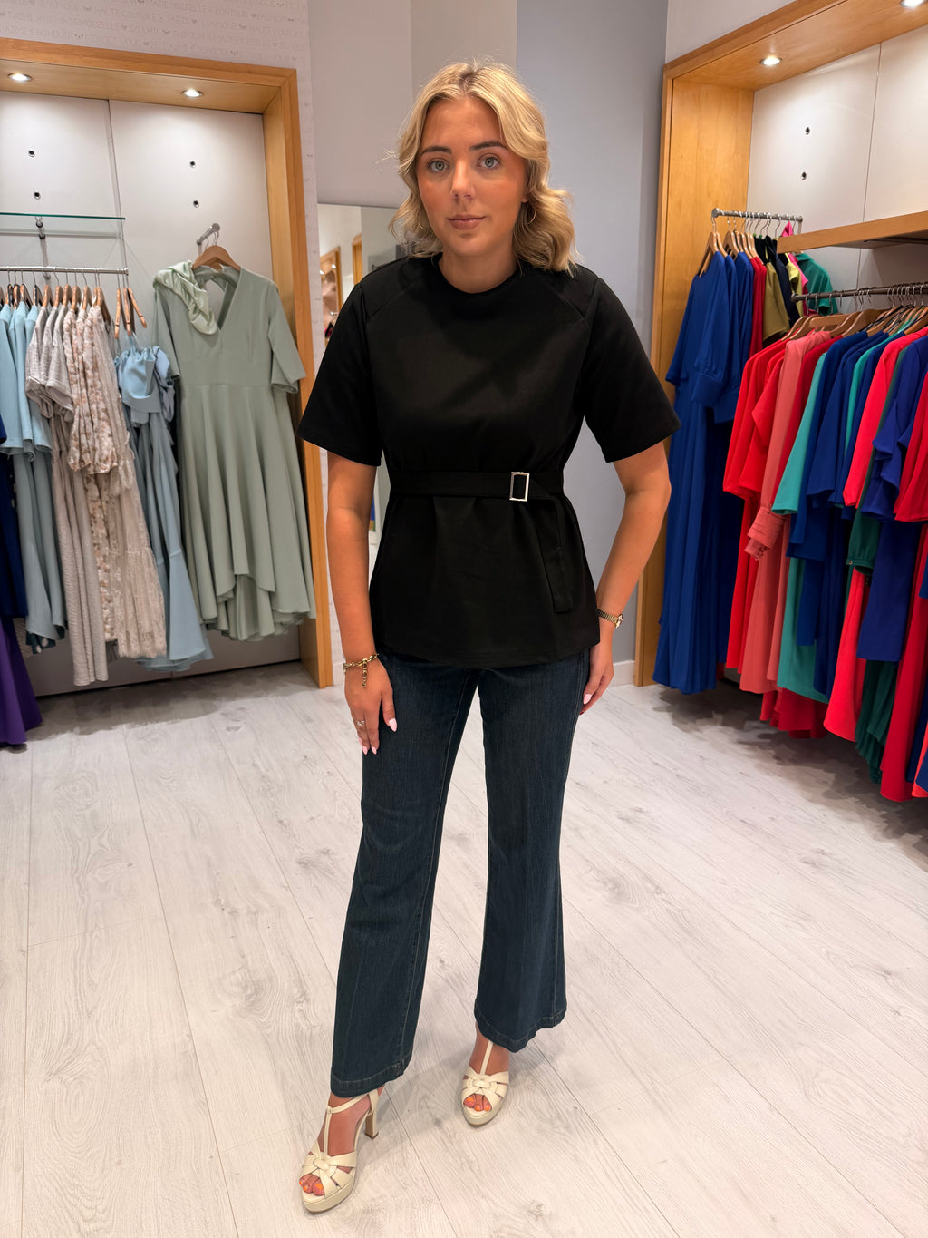 My Essential Wardrobe Black T-Shirt