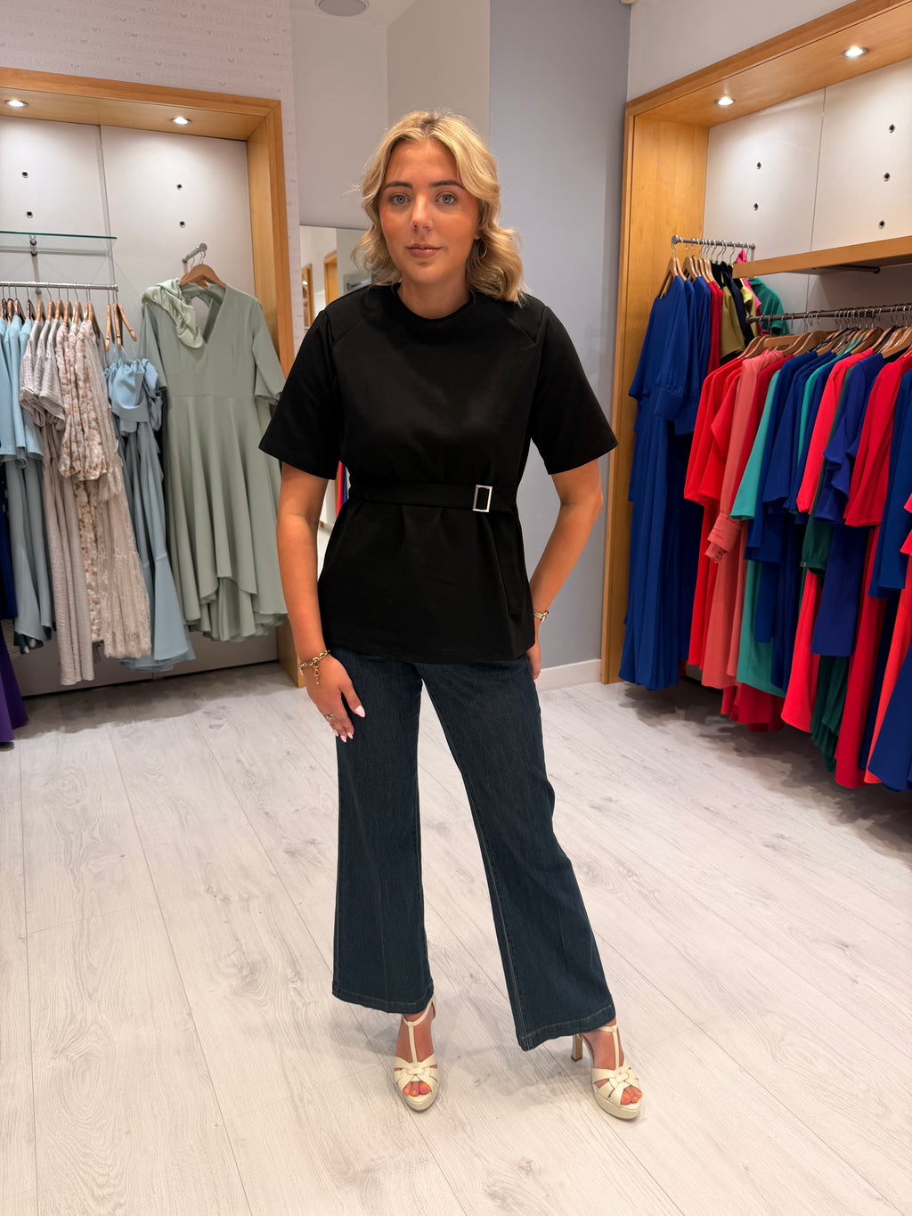 My Essential Wardrobe Black T-Shirt