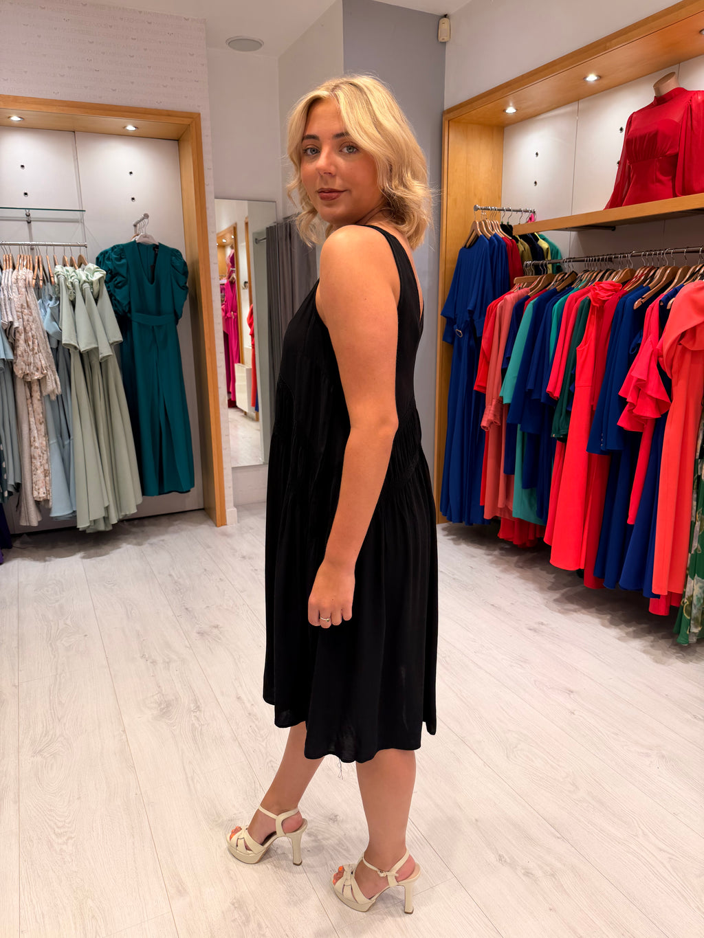 Soaked Black Boho Dress