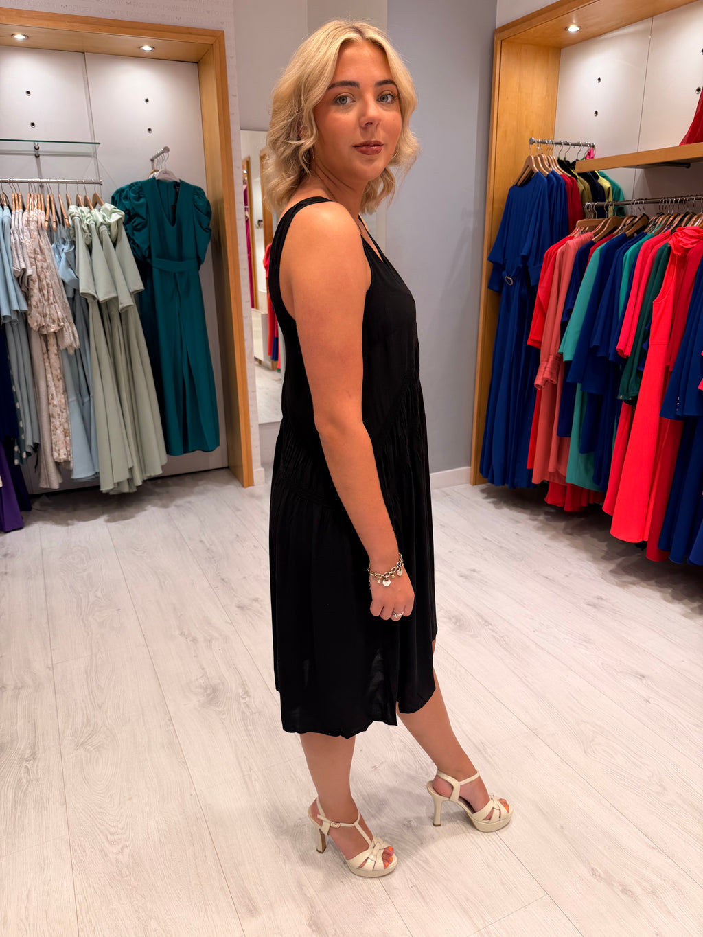 Soaked Black Boho Dress