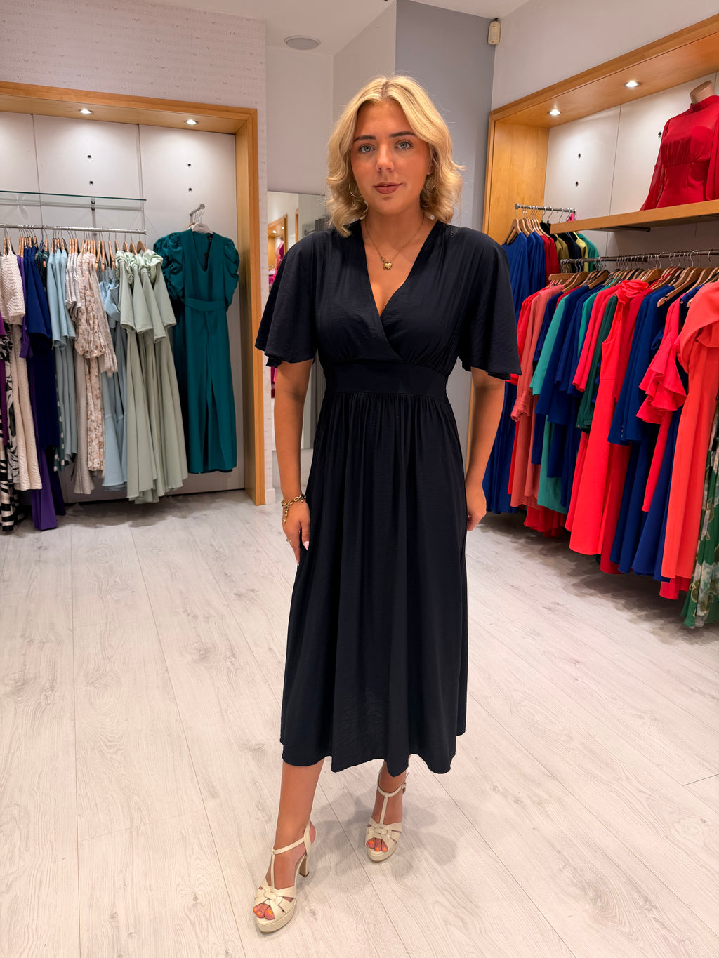 Kaffe Midnight Midi Dress