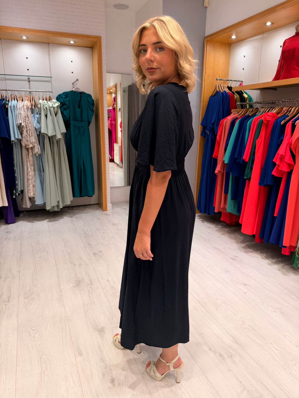 Kaffe Midnight Midi Dress