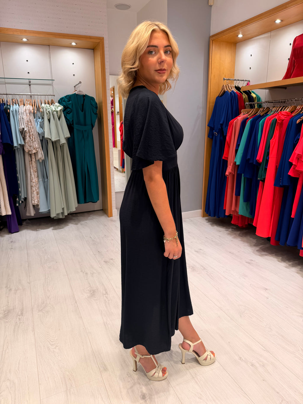 Kaffe Midnight Midi Dress