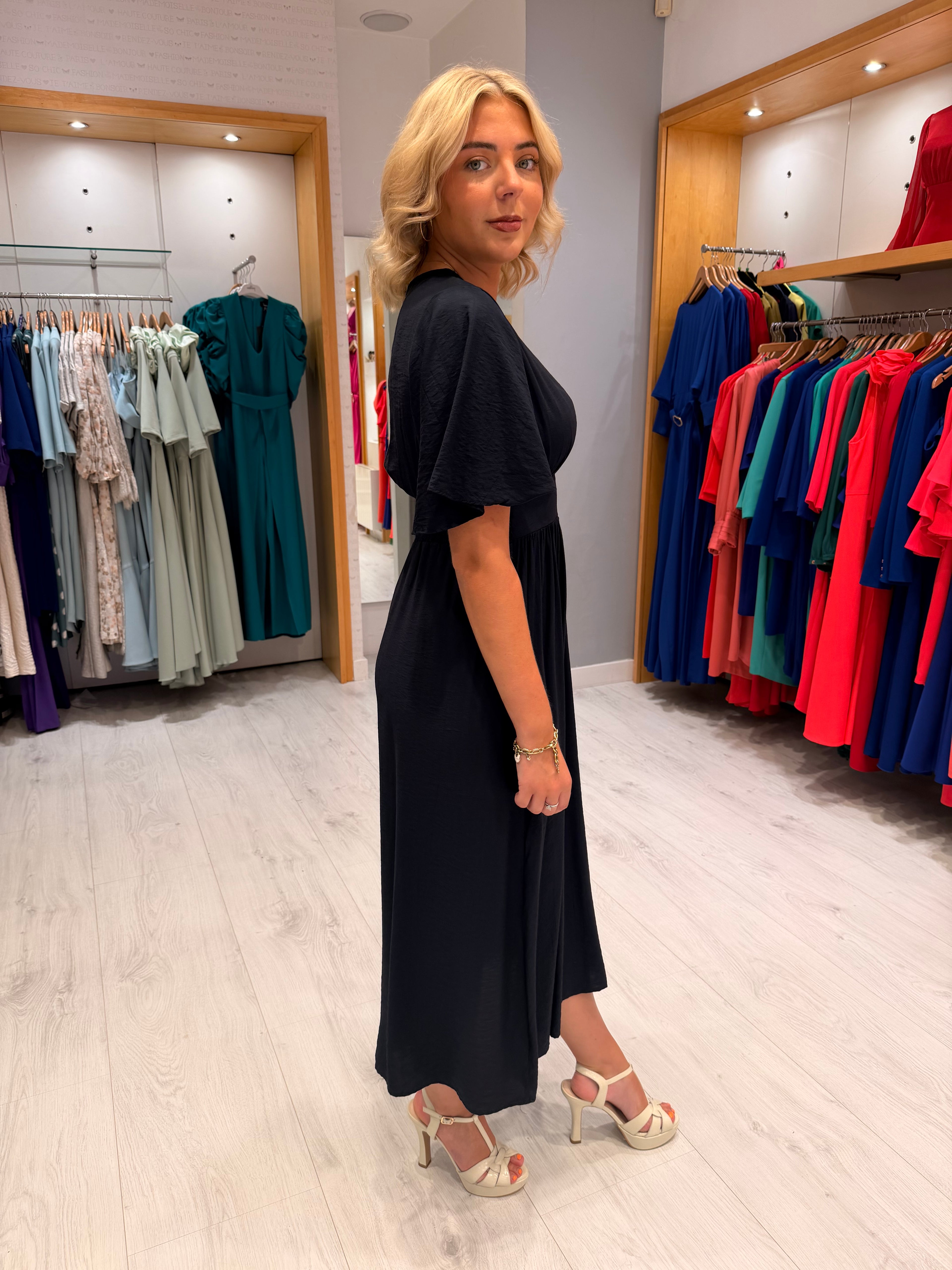 Kaffe Midnight Midi Dress